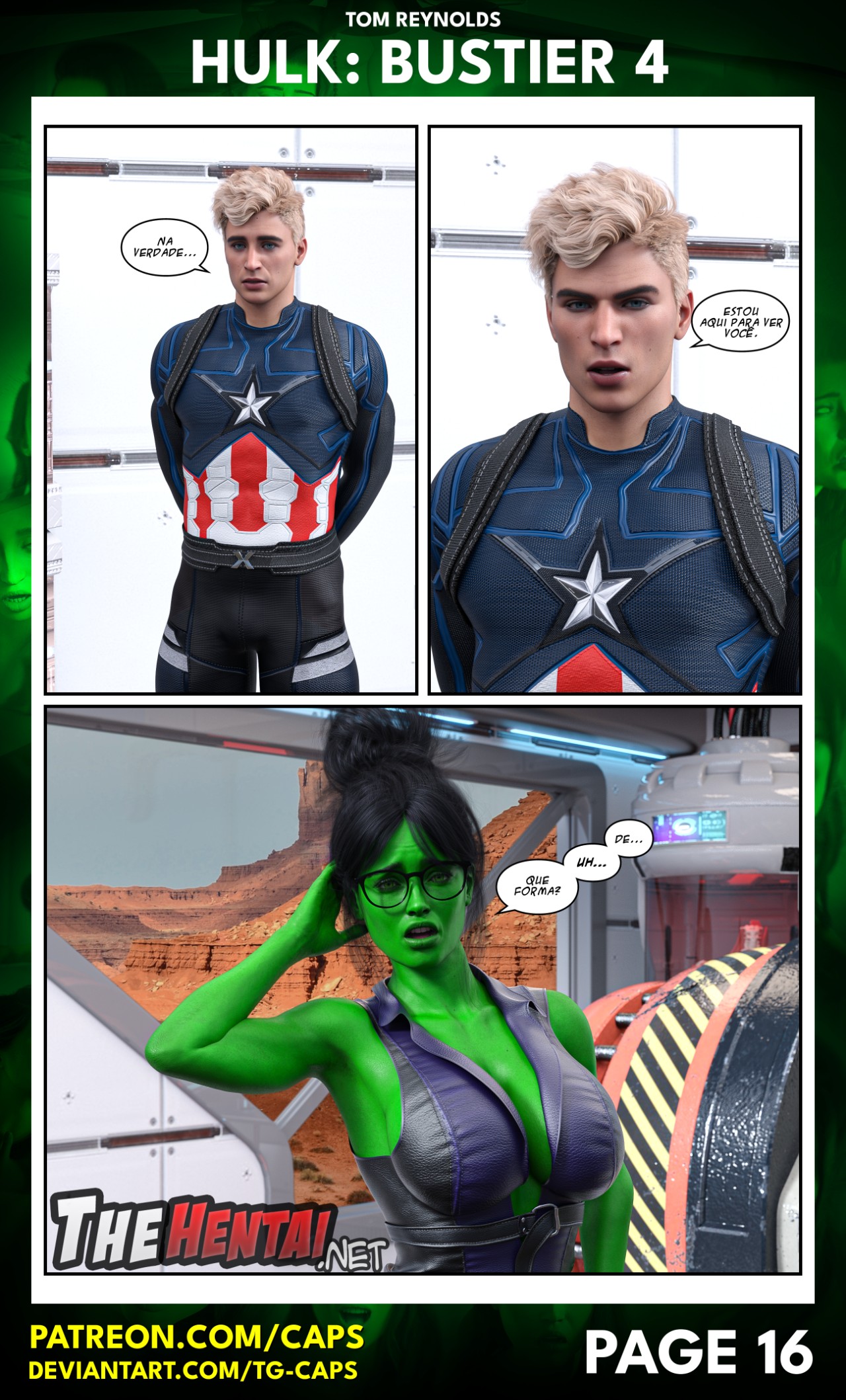 Hulk: Bustier Part 5 Hentai pt-br 16
