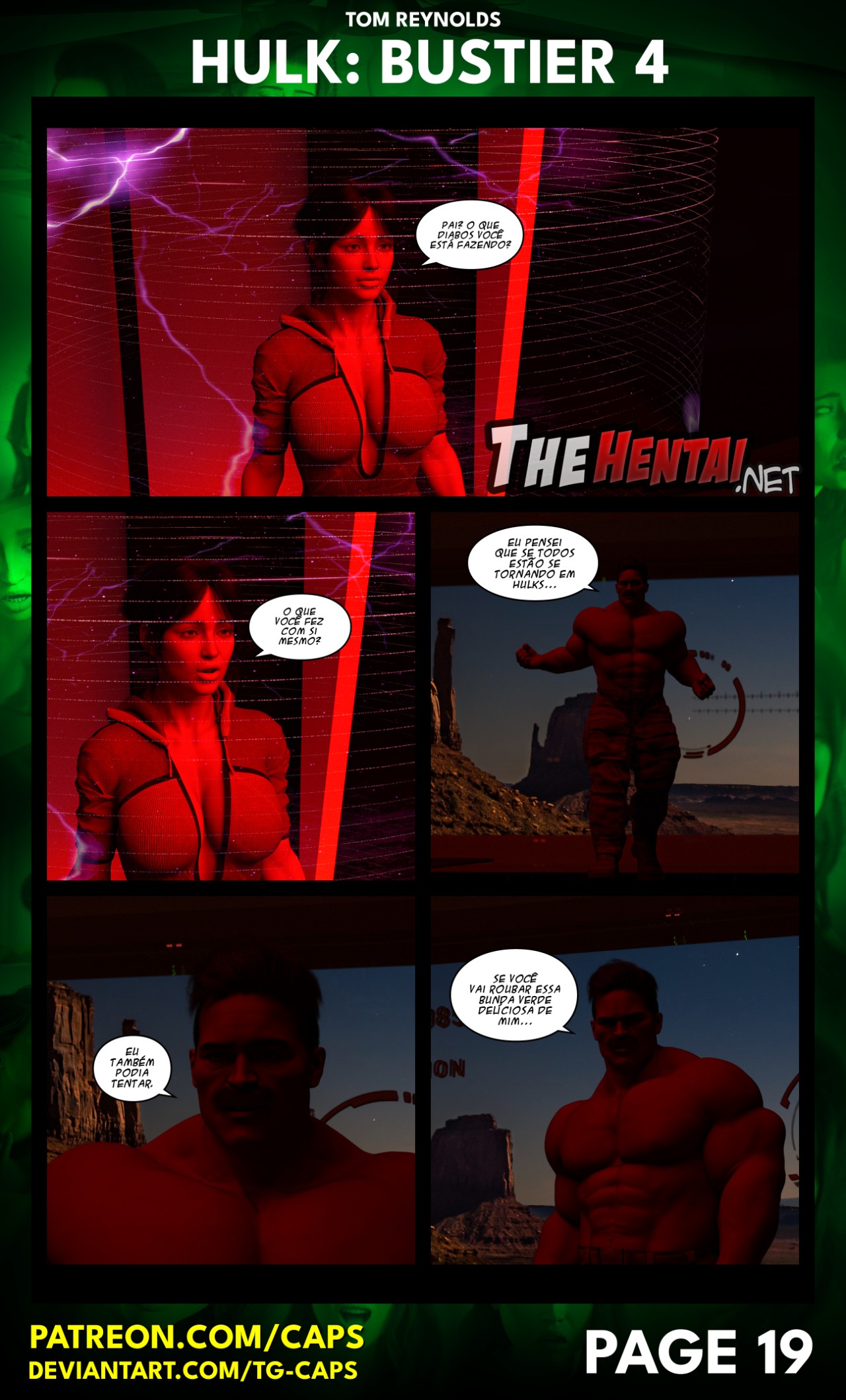 Hulk: Bustier Part 5 Hentai pt-br 19