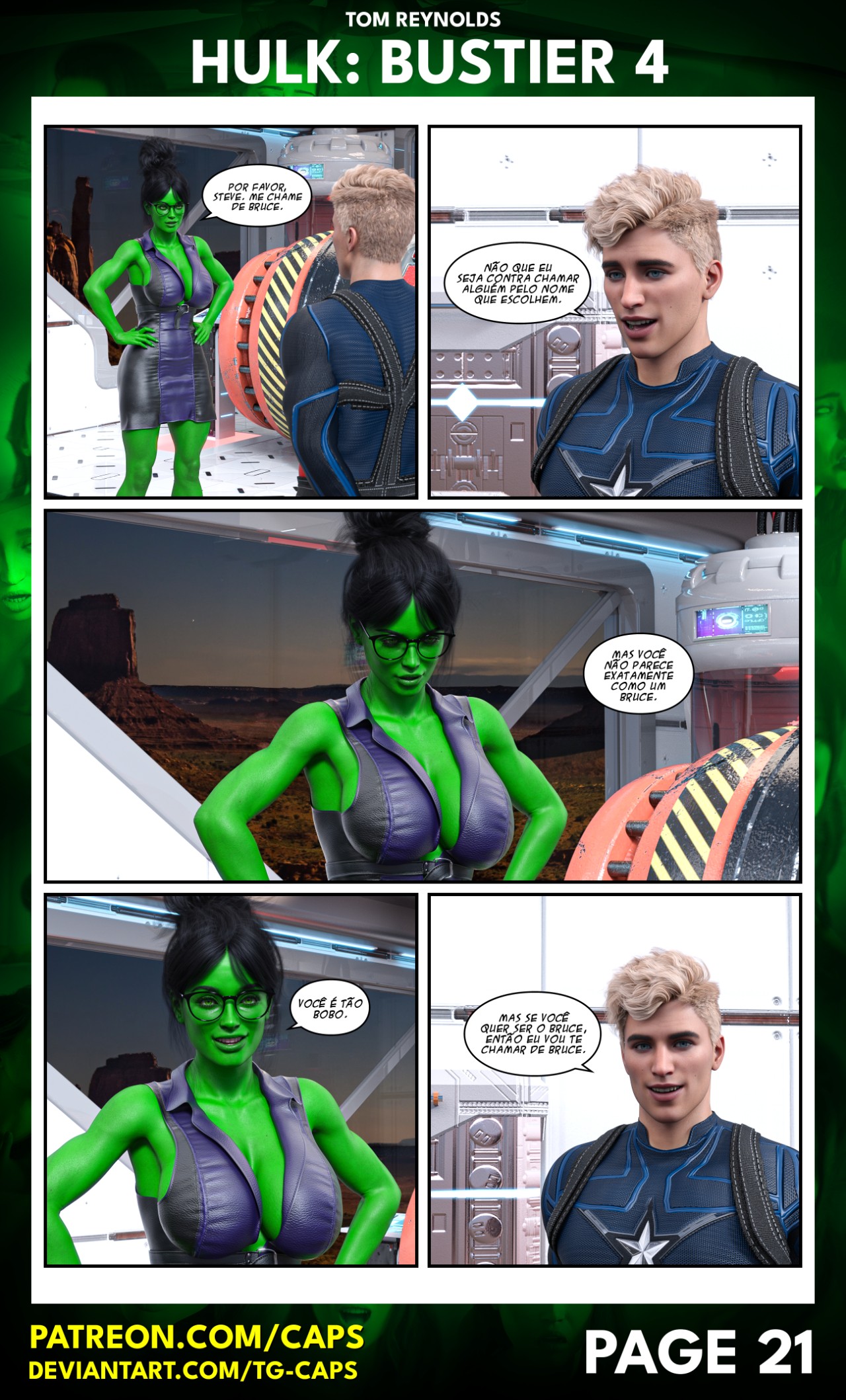 Hulk: Bustier Part 5 Hentai pt-br 21
