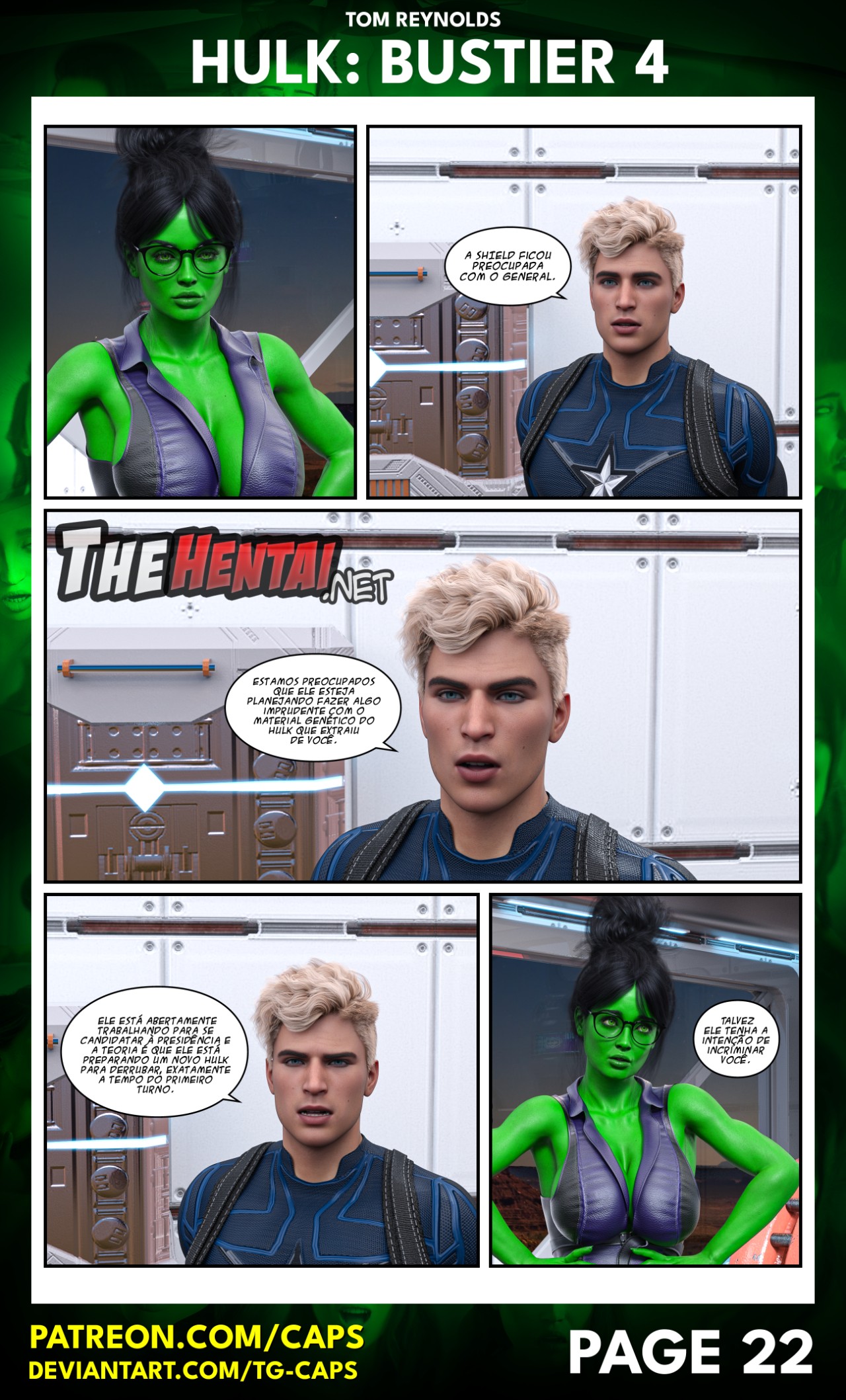 Hulk: Bustier Part 5 Hentai pt-br 22