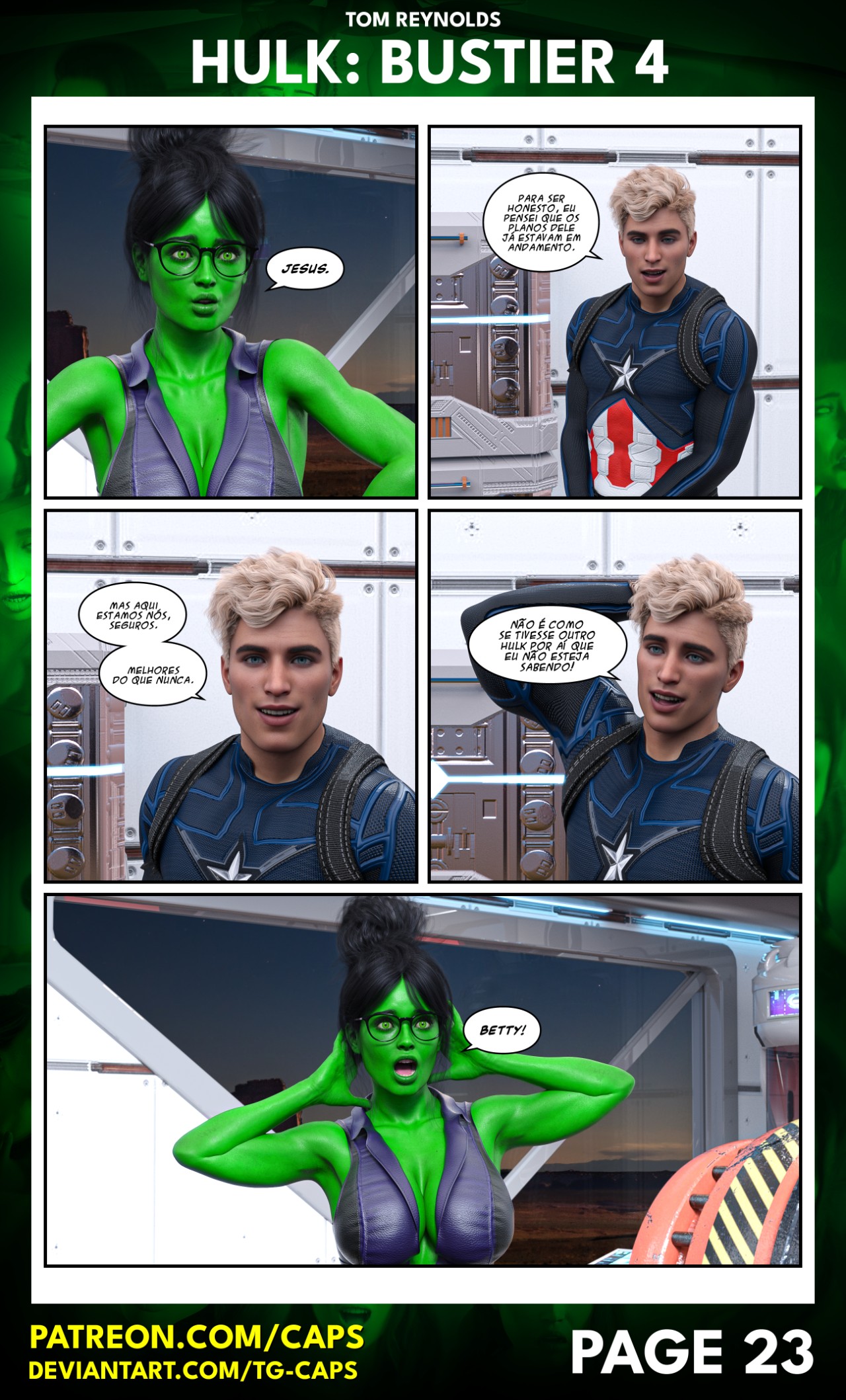 Hulk: Bustier Part 5 Hentai pt-br 23