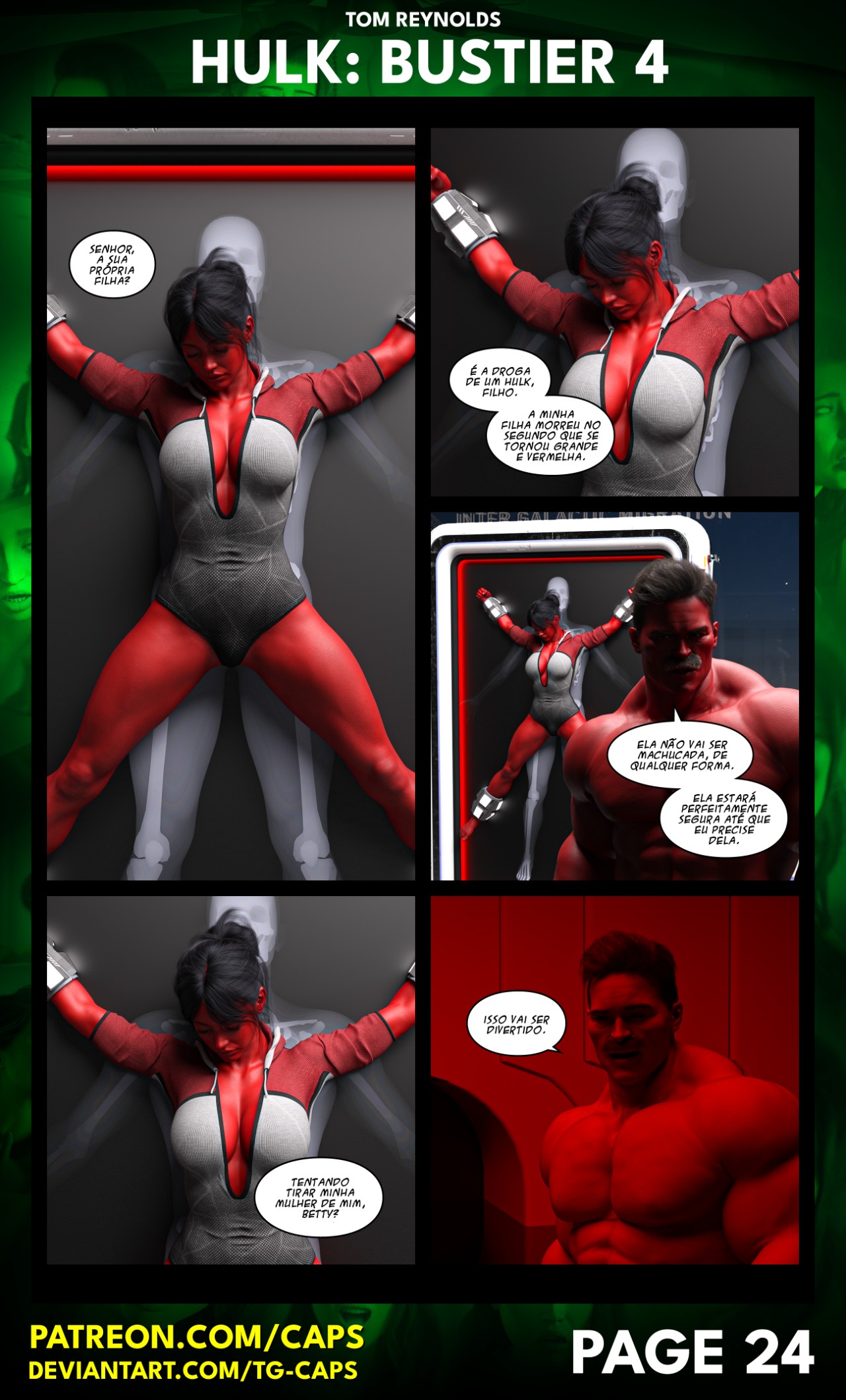 Hulk: Bustier Part 5 Hentai pt-br 24