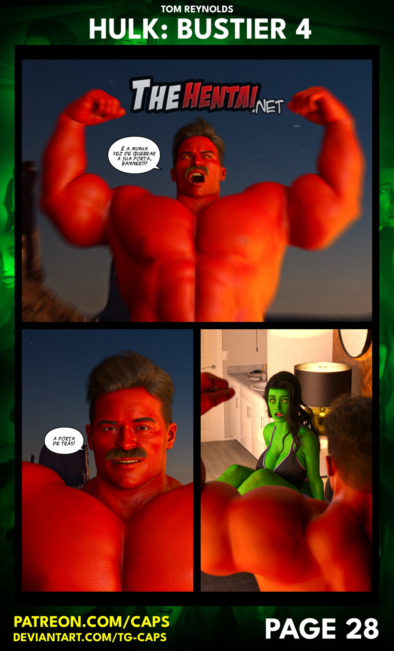 Hulk: Bustier Part 5 Hentai pt-br 28
