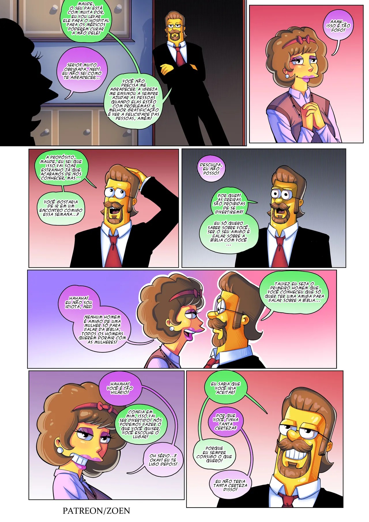 The Simpsons "Bad Boy" Hentai pt-br 52