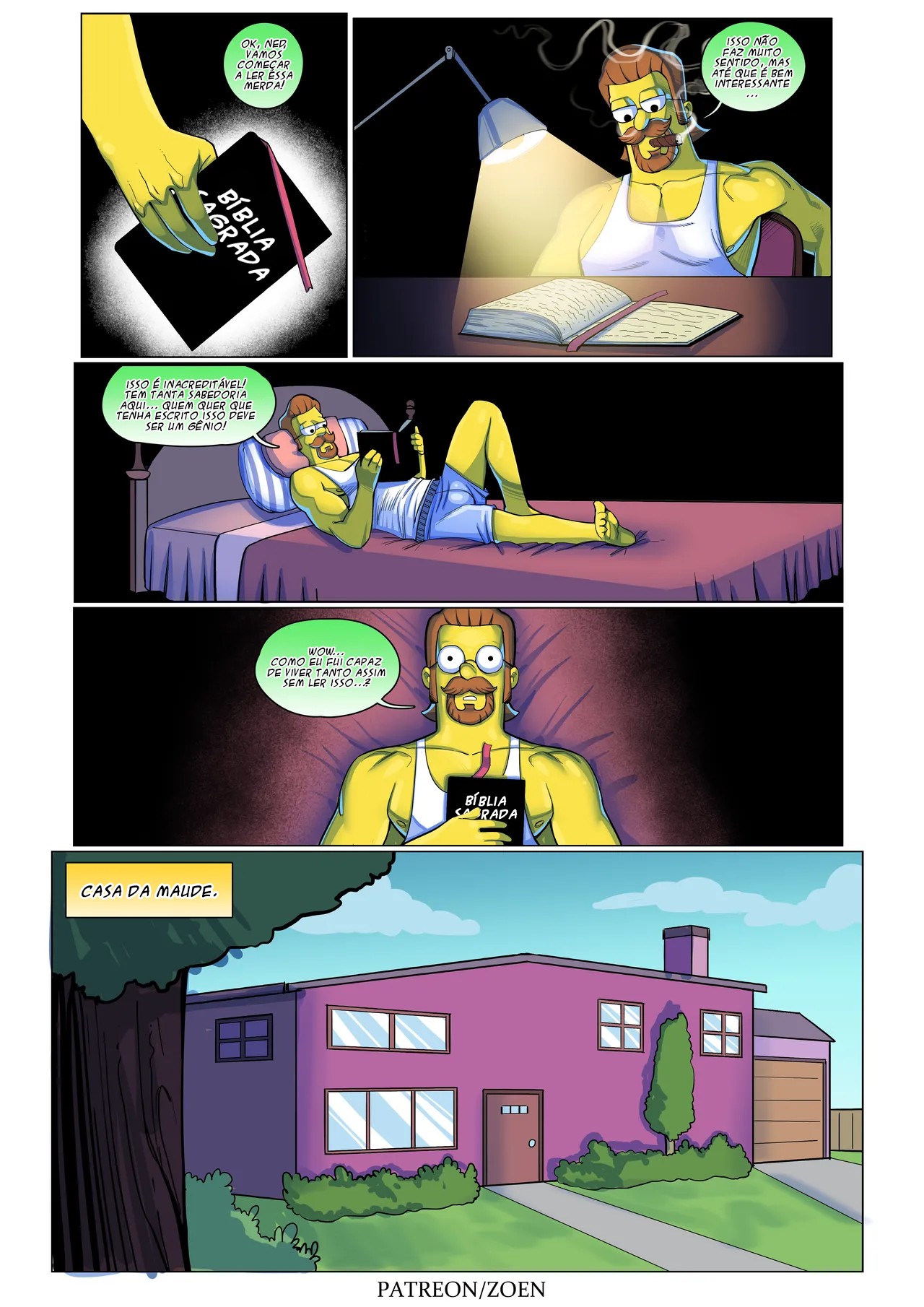 The Simpsons "Bad Boy" Hentai pt-br 53