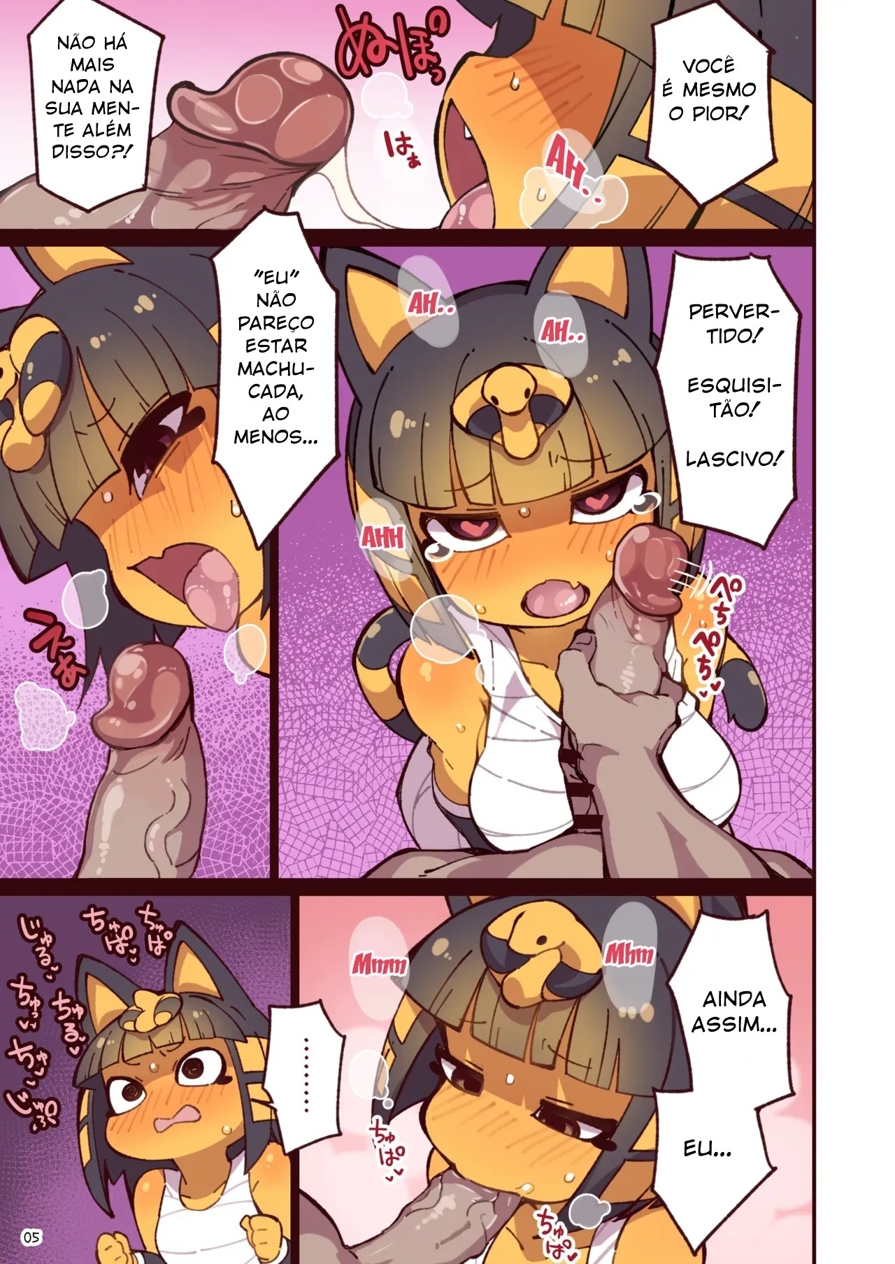 A Book About Having Sex With Ankha-chan In Various Outfits Hentai pt-br 05