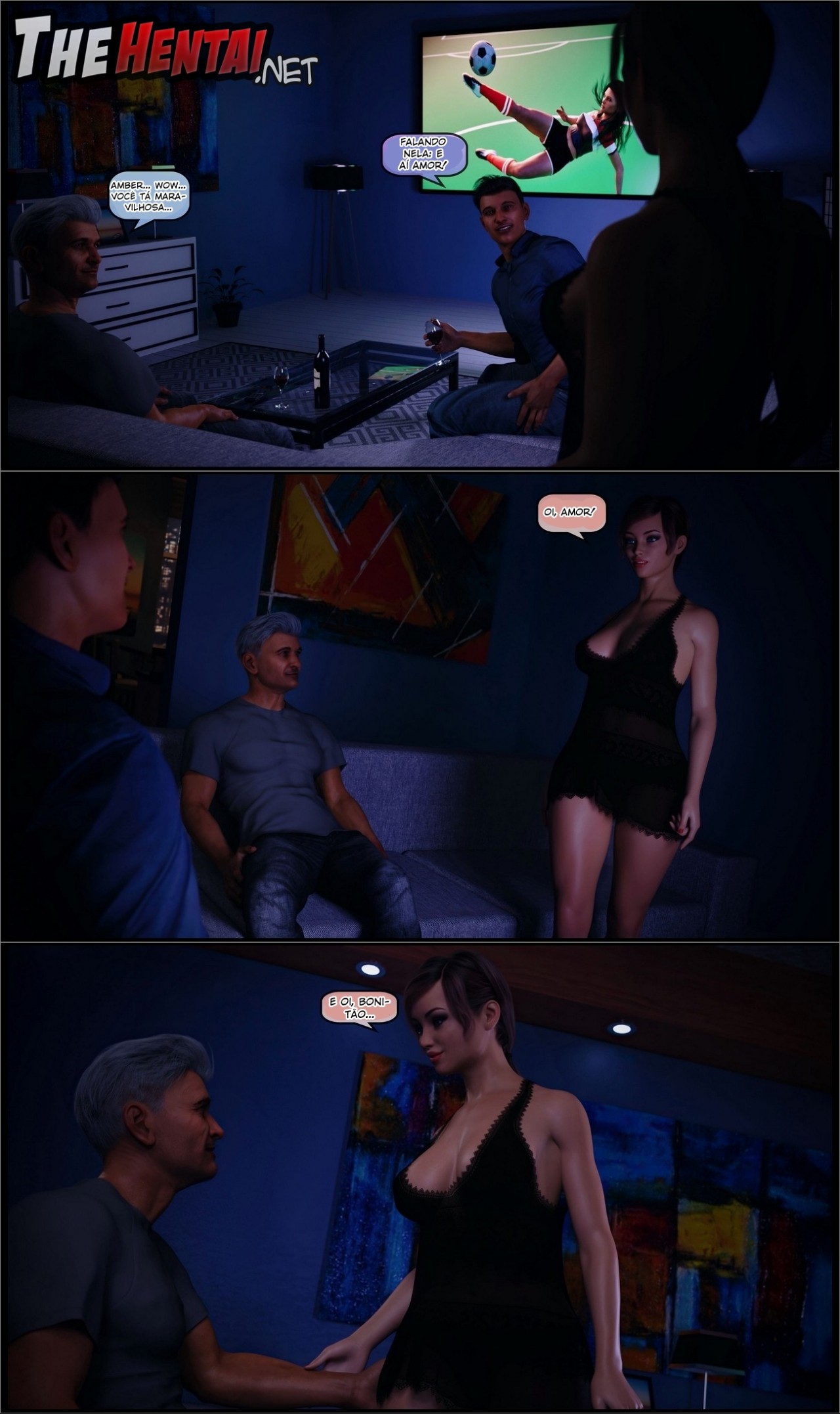 Amber’s Secret Lover Hentai pt-br 18