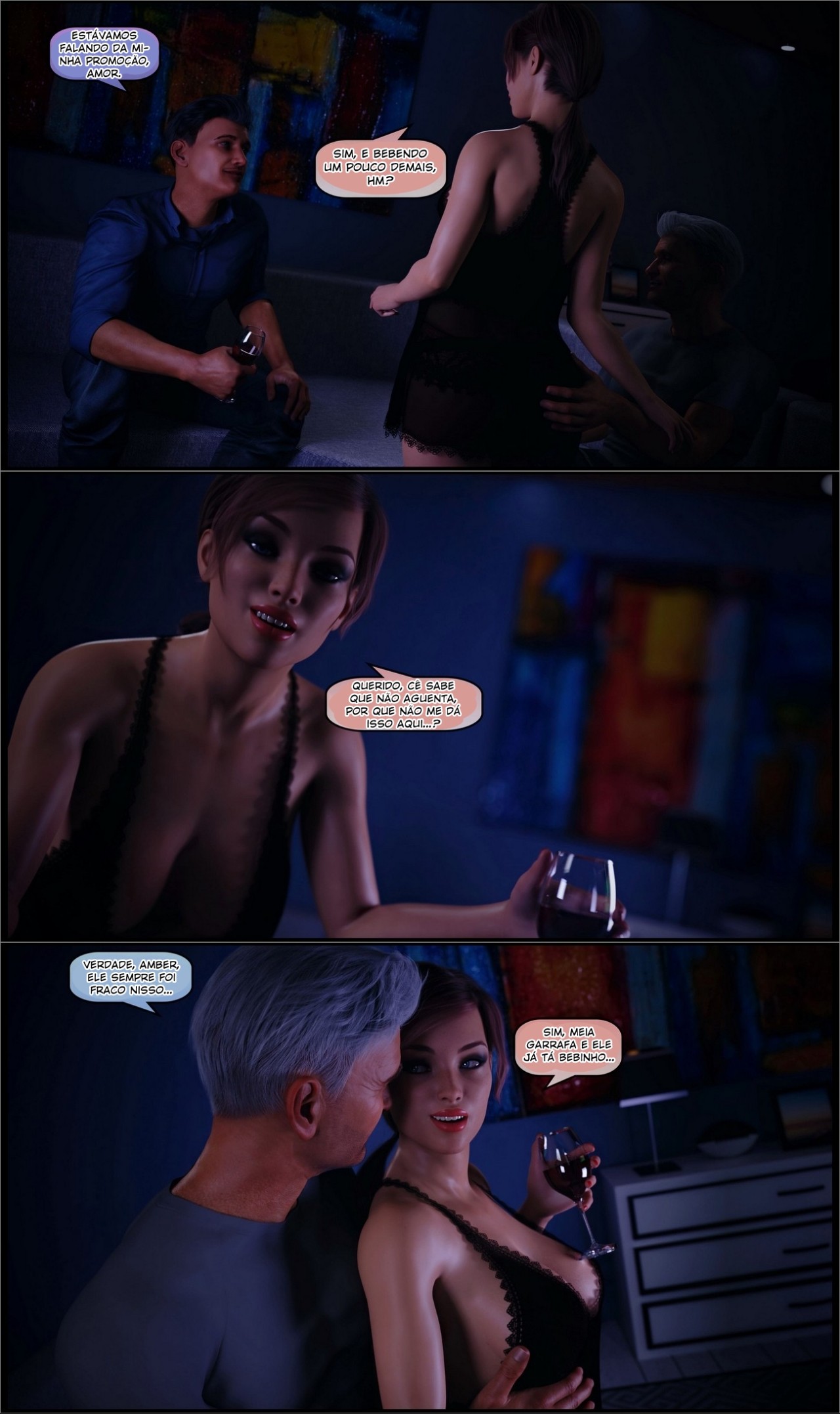 Amber’s Secret Lover Hentai pt-br 19
