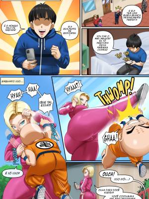 Android 18 NTR 5 Hentai pt-br 03