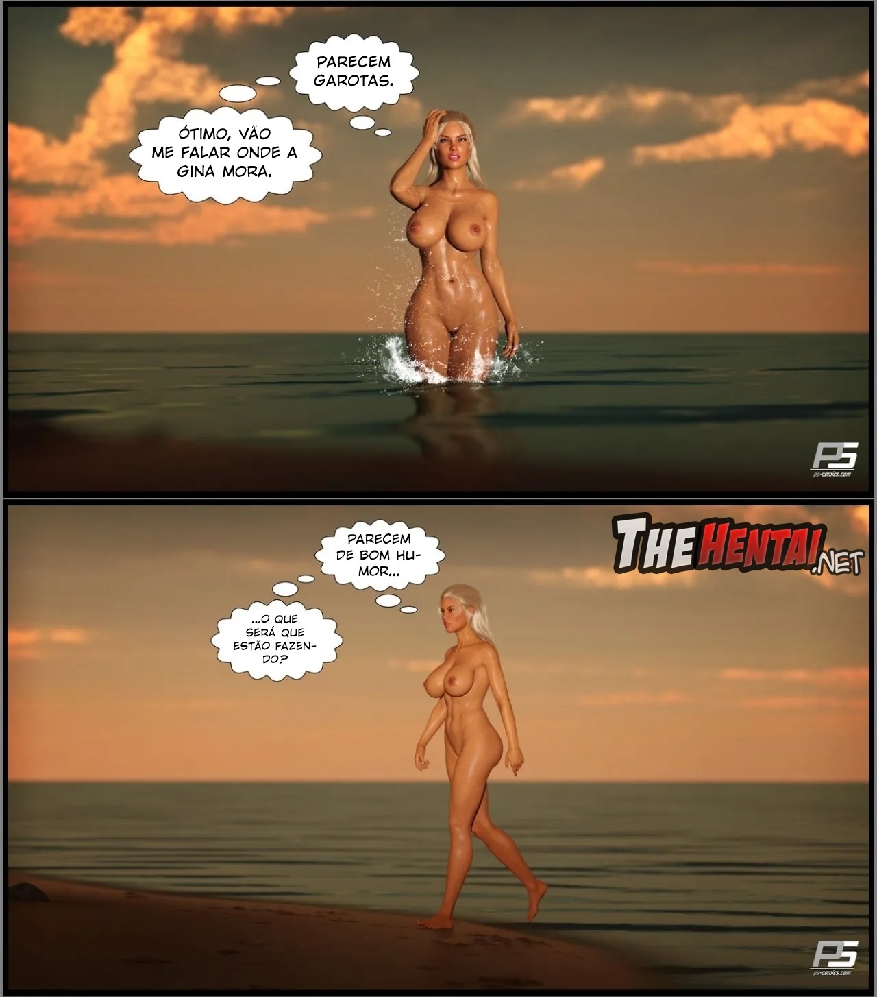 Au Naturel Part 5 Hentai pt-br 51