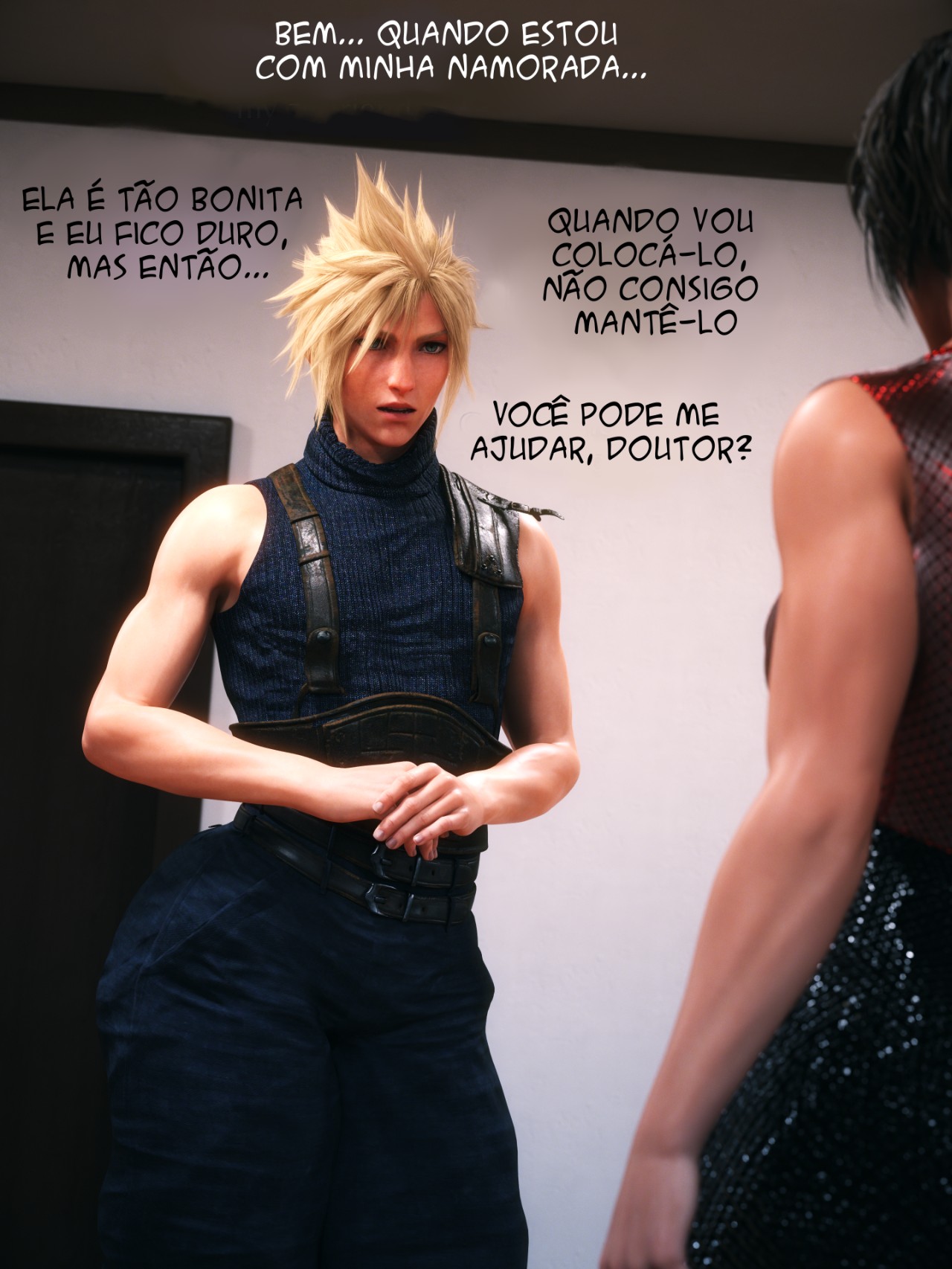 Doctor Jill Valentine & Cloud Hentai pt-br 02