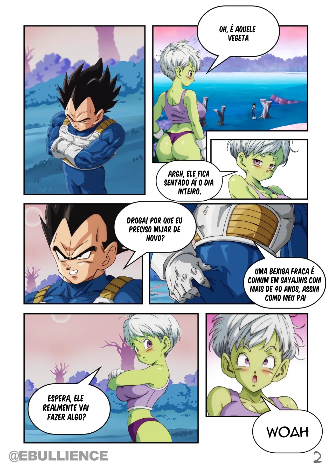 Dragon Ball Super: Training Cheelai Hentai pt-br 03