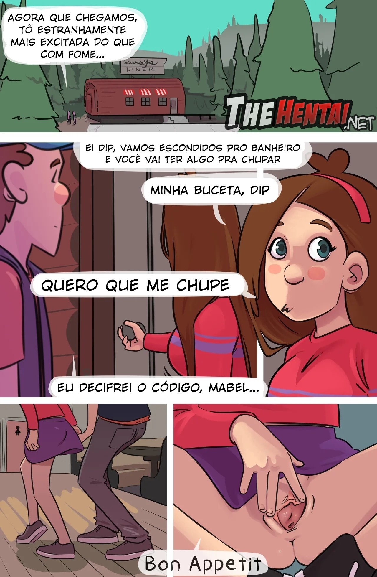 Gravity Falls Porn Parody Part 4 Hentai pt-br 09