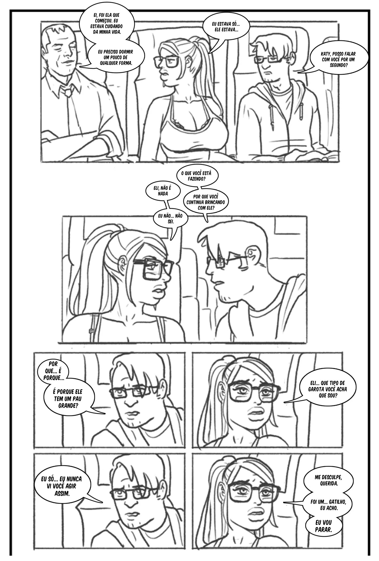 Hipster Chicks Love Big Dicks Hentai pt-br 20