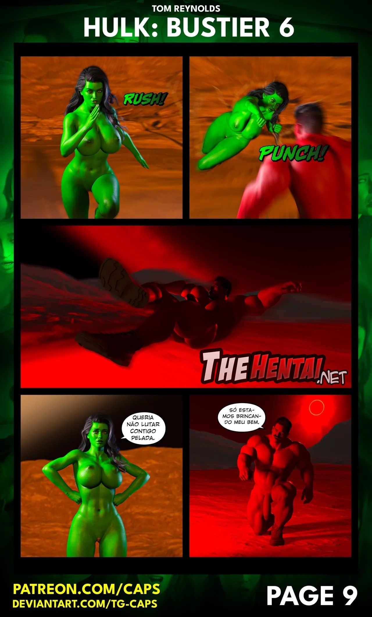 Hulk: Bustier Part 6 Hentai pt-br 09