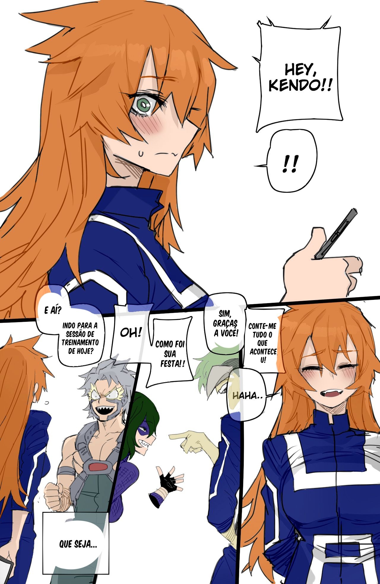 My Hero Harem By Ratatatat74 Hentai pt-br 88