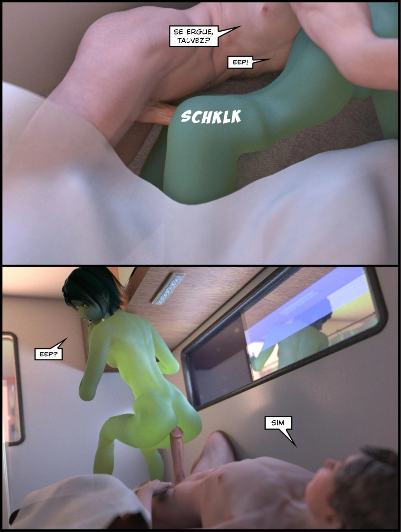 One Human Being Part 4 Hentai pt-br 17