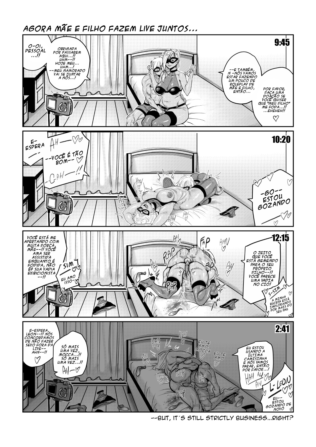 Proud Son´s Surprise Attack! Hentai pt-br 22