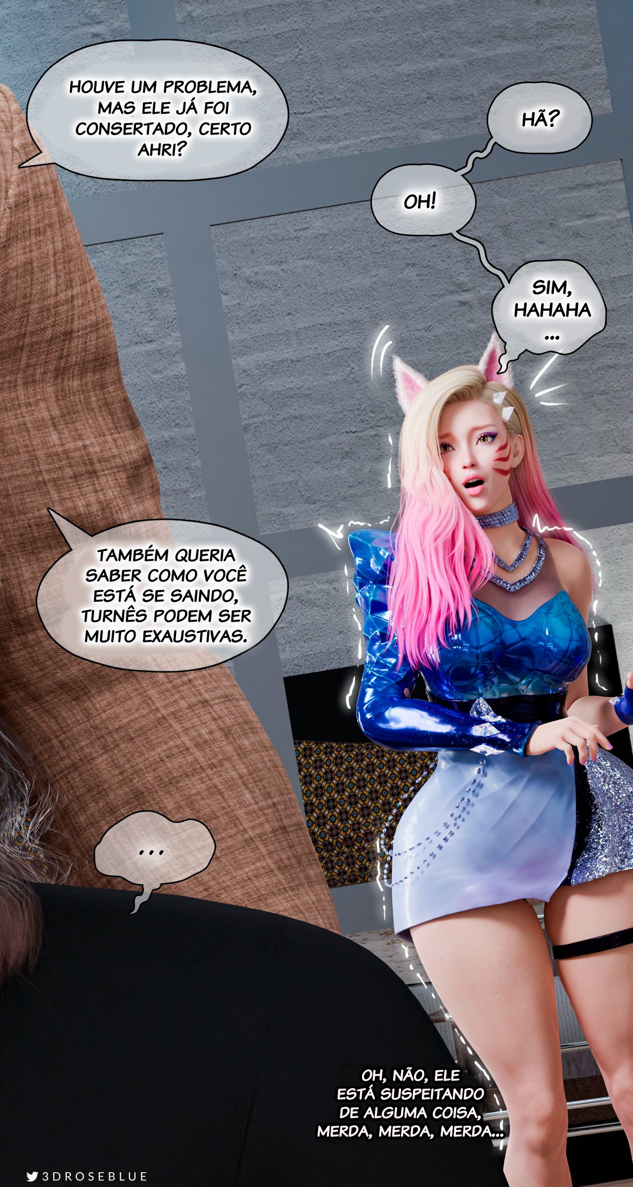 Seraphine Forbidden Love Part 3: Ahri Power Of Love Hentai pt-br 63