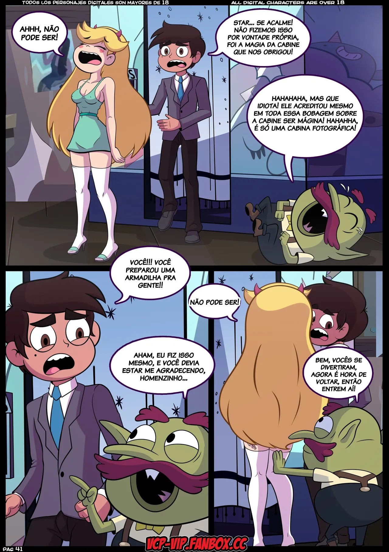 Star VS. The Forces Of Sex Part 5: Booth Buddies Hentai pt-br 42