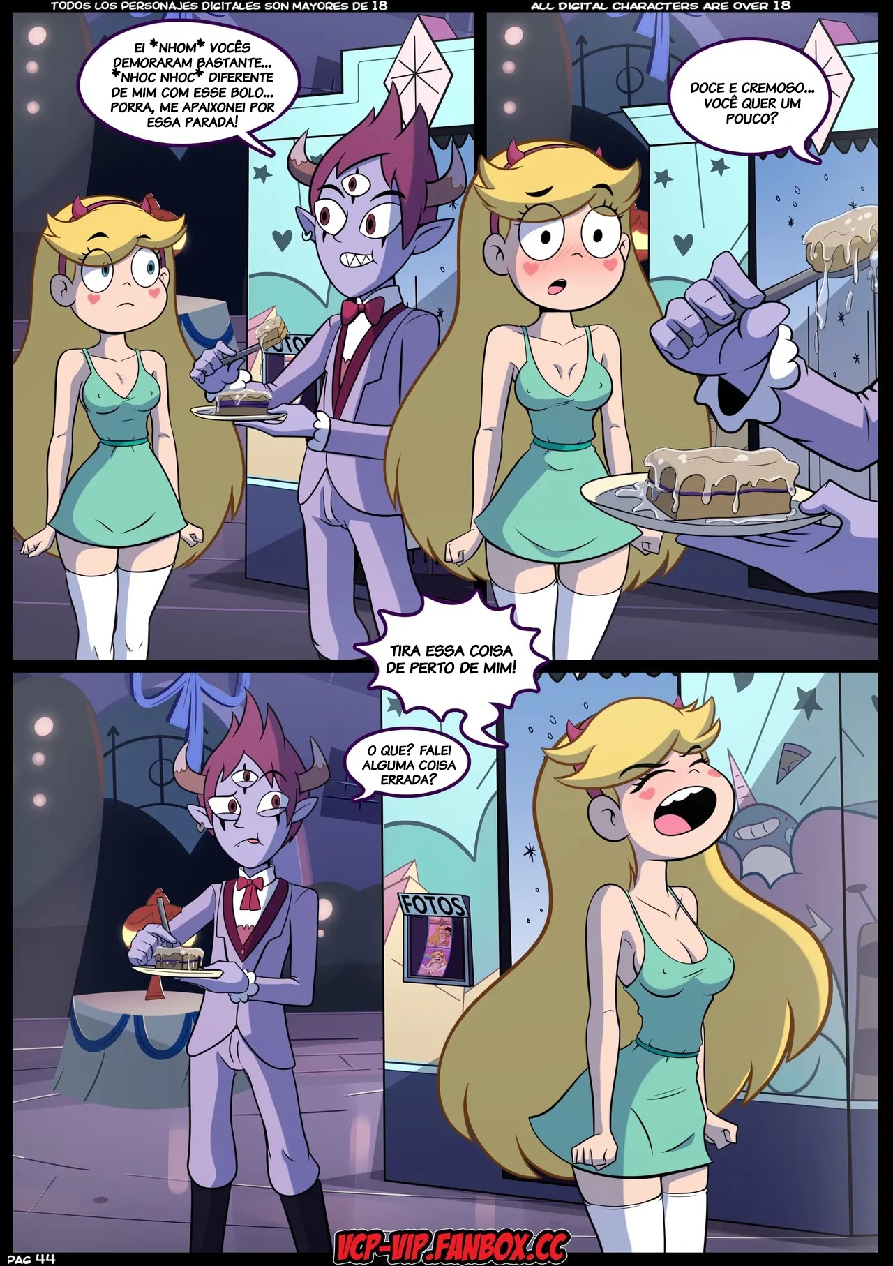 Star VS. The Forces Of Sex Part 5: Booth Buddies Hentai pt-br 45