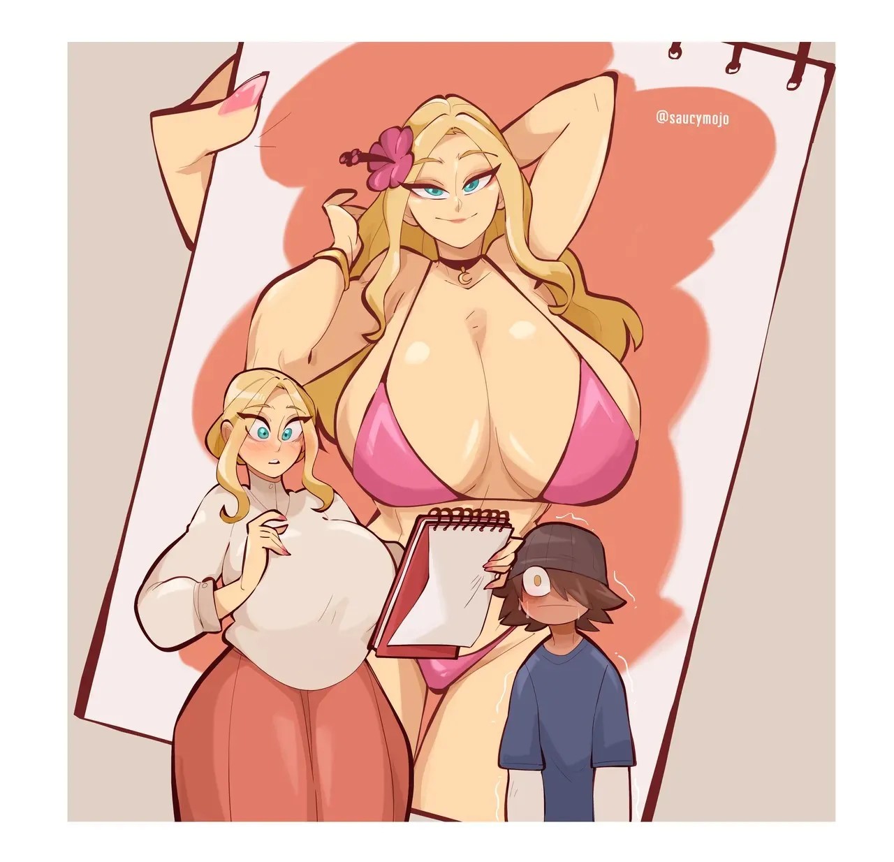 Tatiana & Max By SaucyMojo Hentai pt-br 59