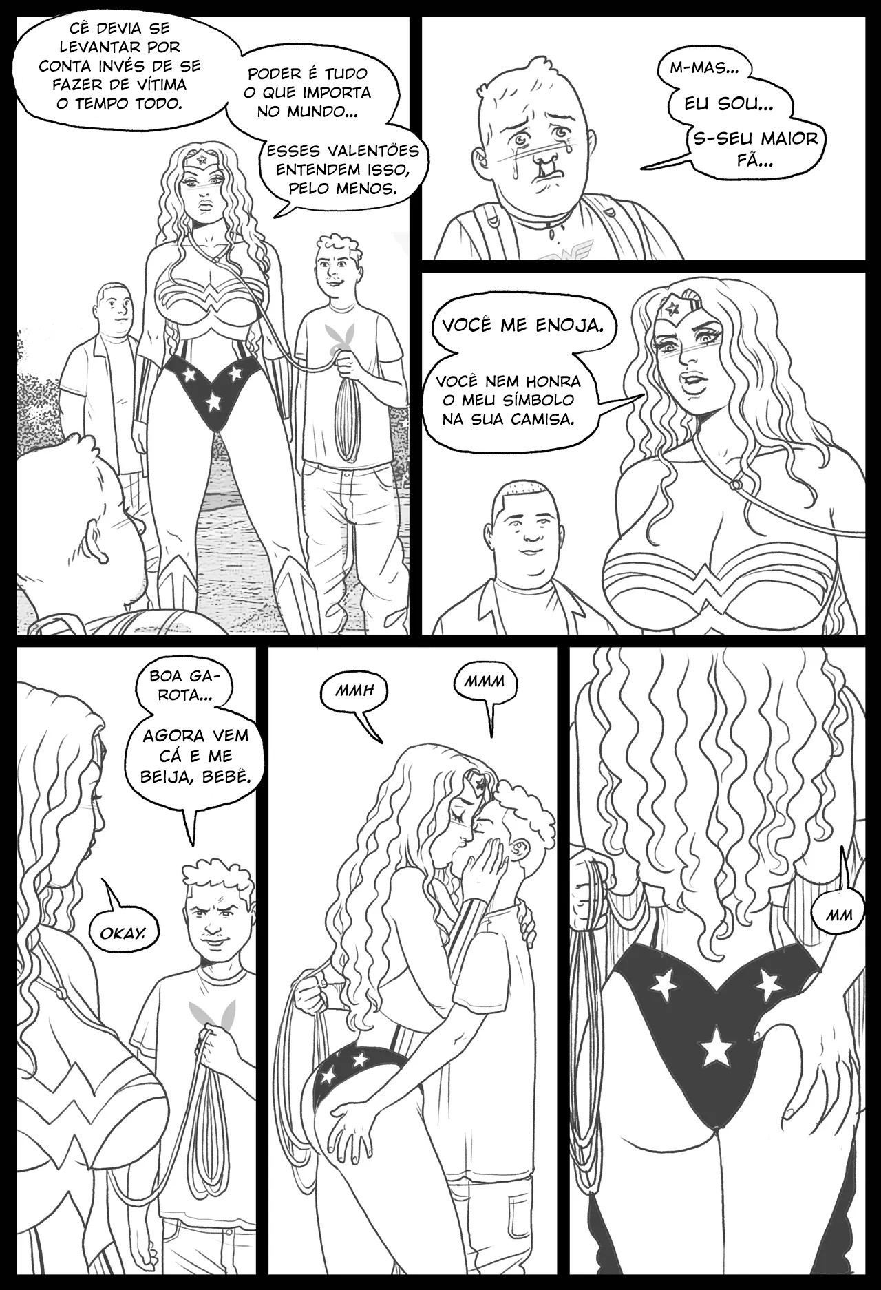 Bang My Bully Part 2: Wonder Woman Hentai pt-br 05