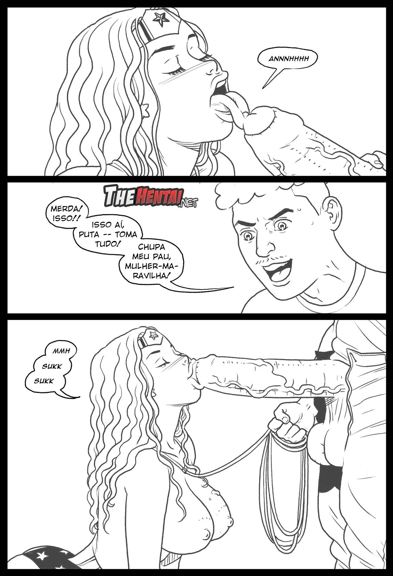 Bang My Bully Part 2: Wonder Woman Hentai pt-br 12
