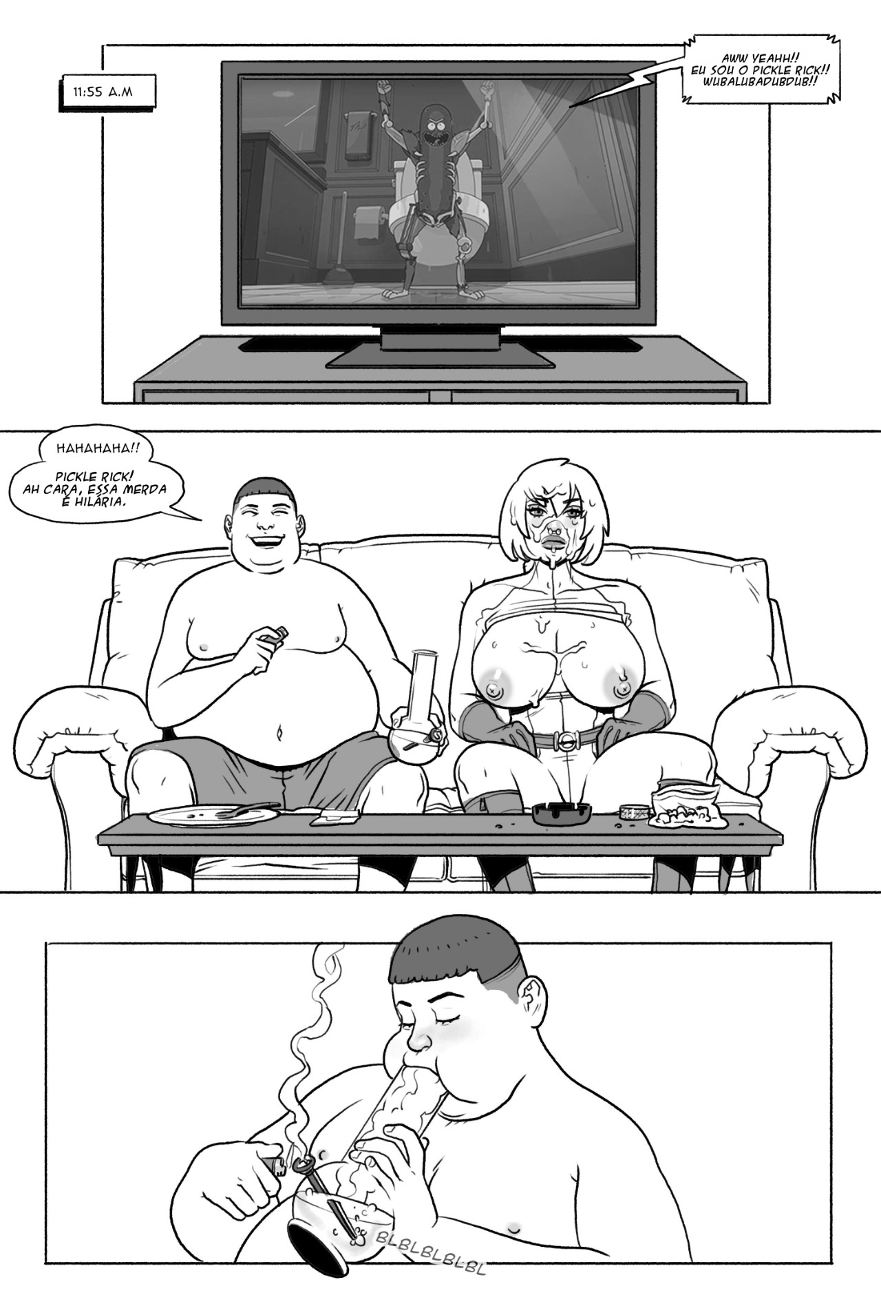 Bang My Bully: Power Girl Gets Bullied Hentai pt-br 19
