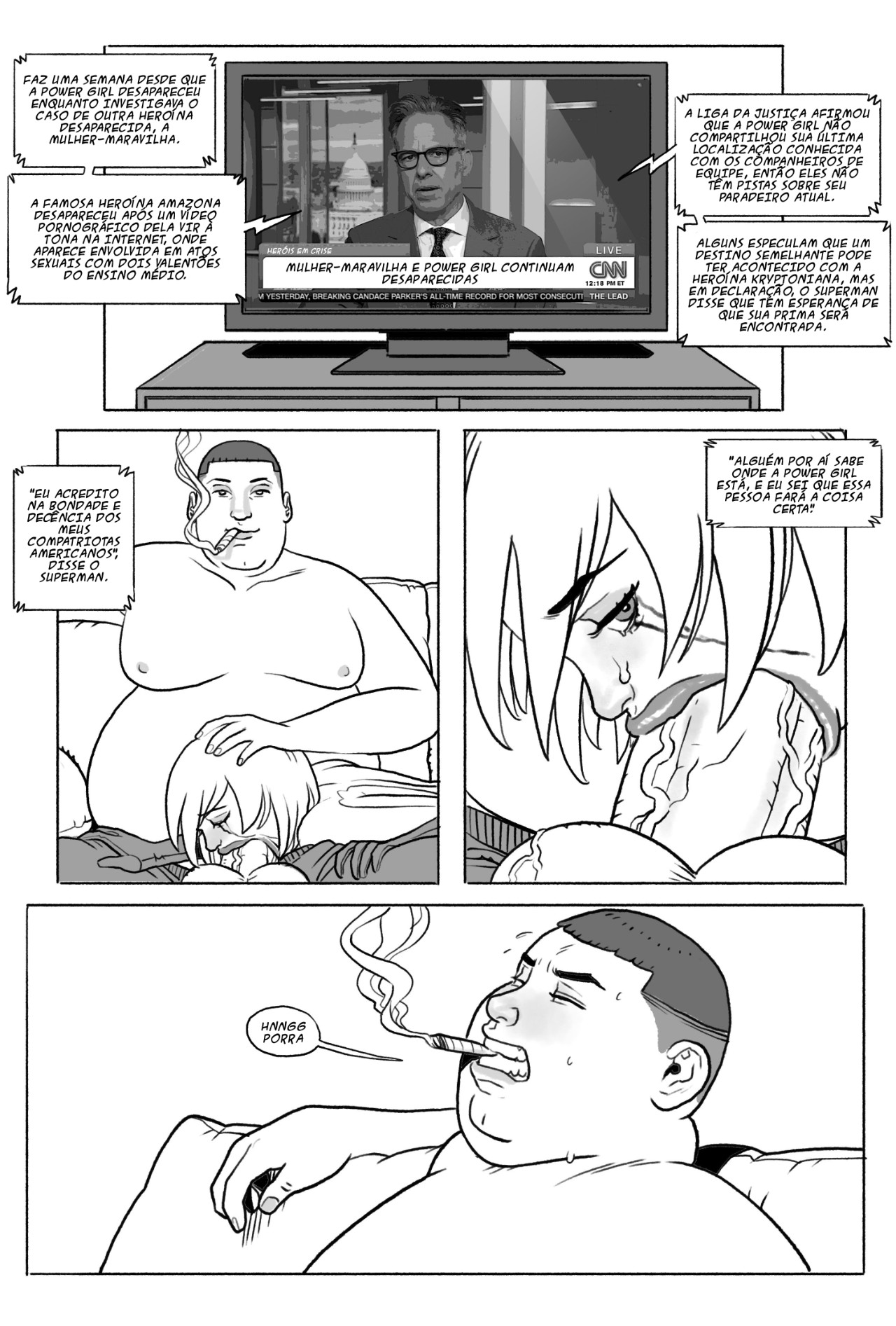 Bang My Bully: Power Girl Gets Bullied Hentai pt-br 23