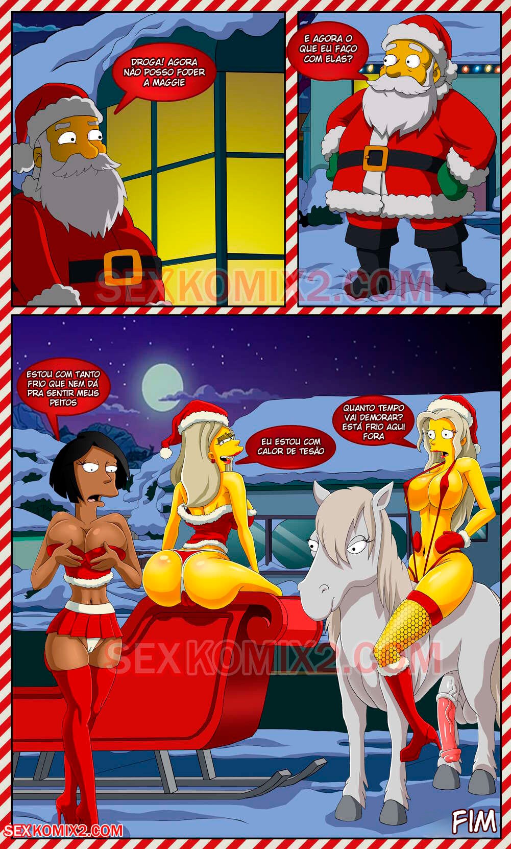 Christmas Miracle (Simpsons) Hentai pt-br 13