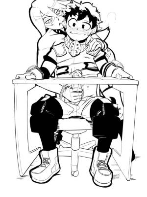 Deku And Midnight