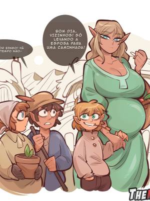 Elf x Halfling Hentai pt-br 16