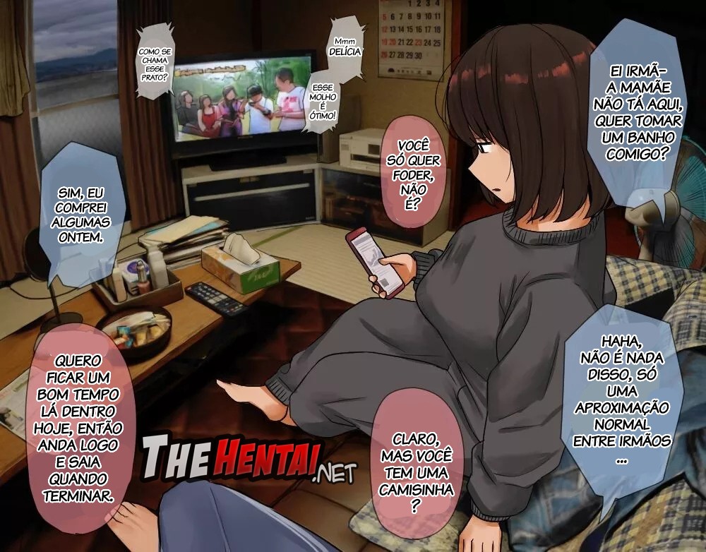 Everyday Conversations With My Big Sister Part 1 Hentai pt-br 02