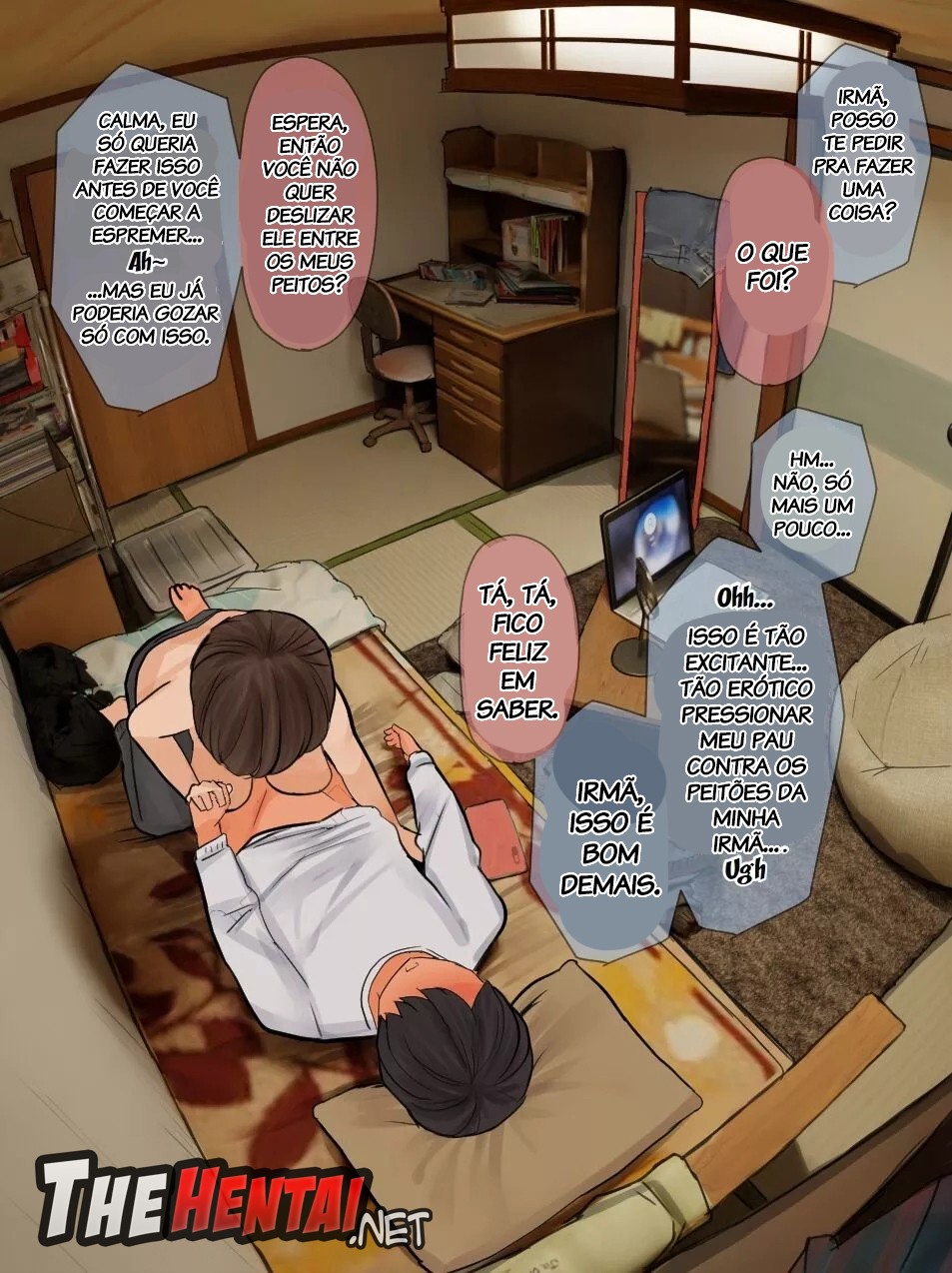 Everyday Conversations With My Big Sister Part 1 Hentai pt-br 32
