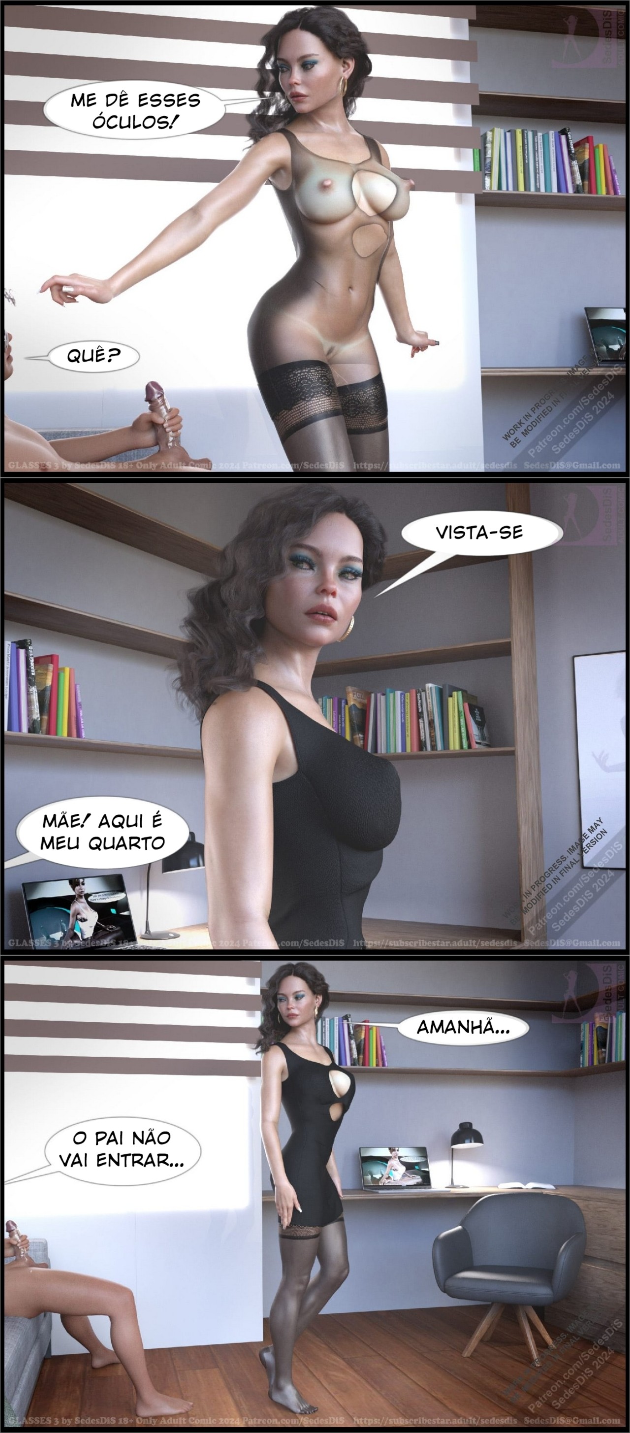 Glasses By SedesDiS Part 3 Hentai pt-br 36