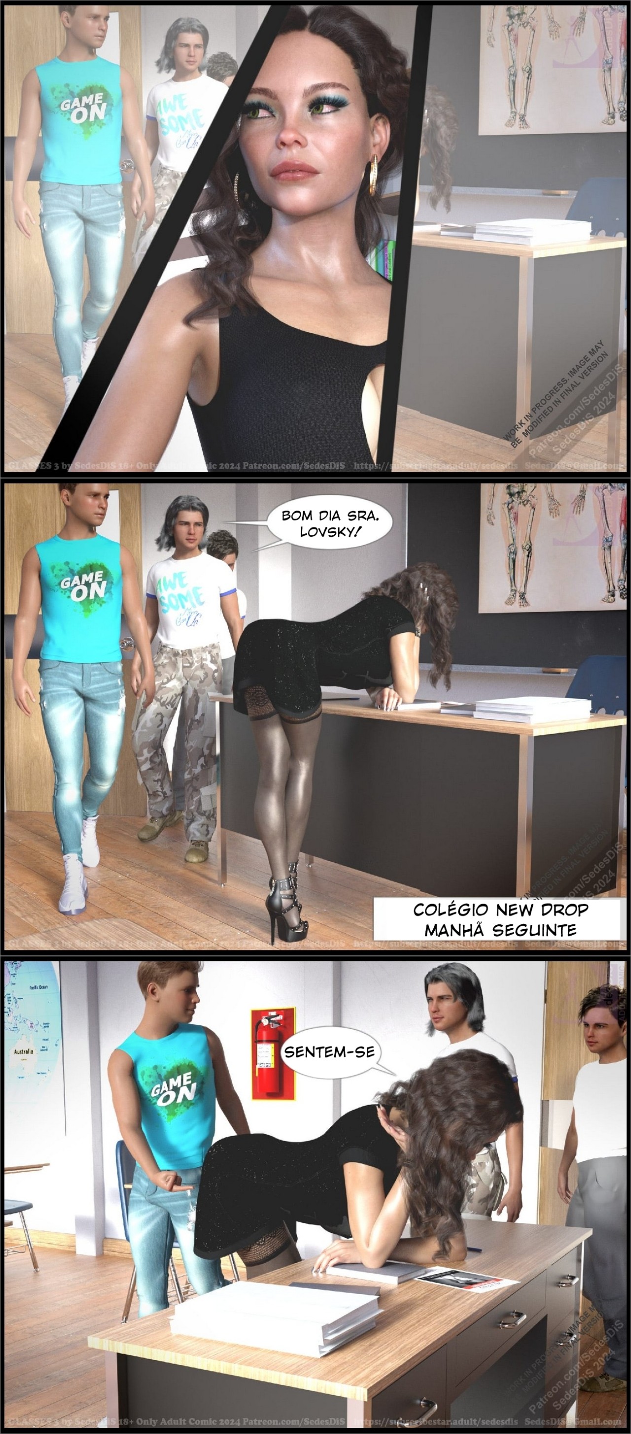 Glasses By SedesDiS Part 3 Hentai pt-br 38