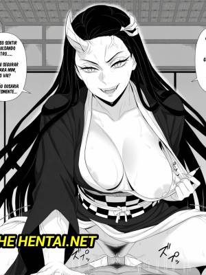 Nezuko's First Time Hentai pt-br 07