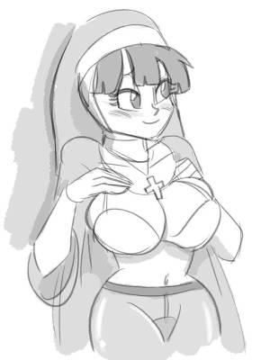 Nun-Chi By FunsexyDB Hentai pt-br 03