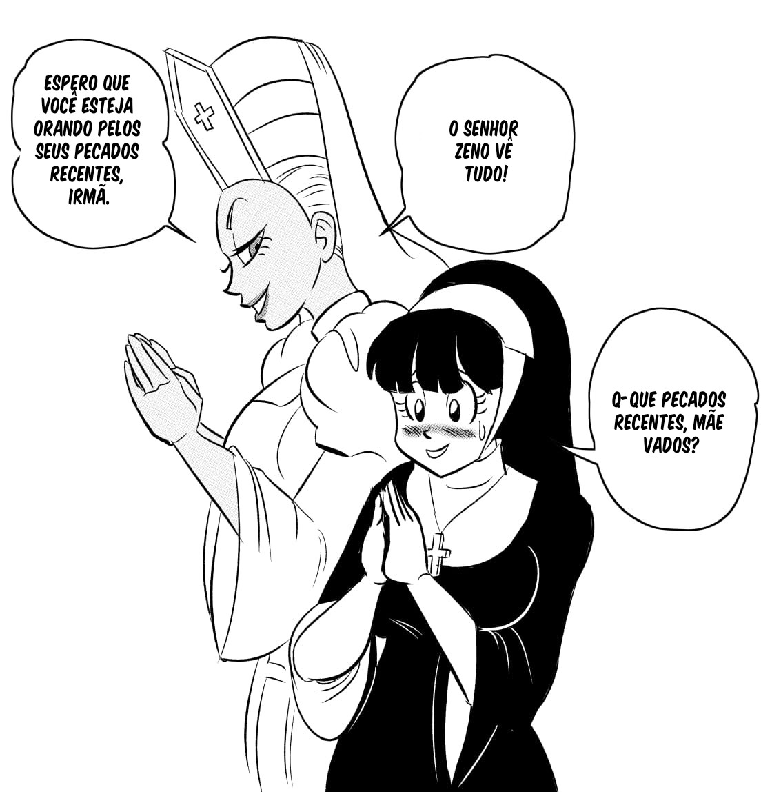 Nun-Chi By FunsexyDB Hentai pt-br 10