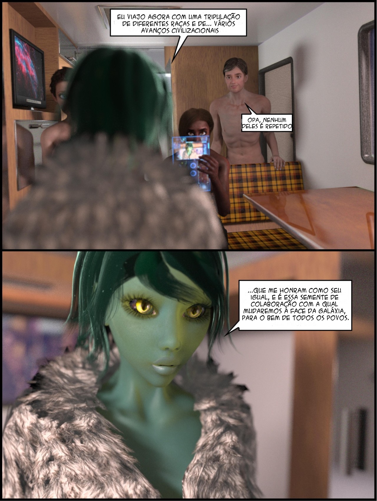 One Human Being Part 7 Hentai pt-br 22