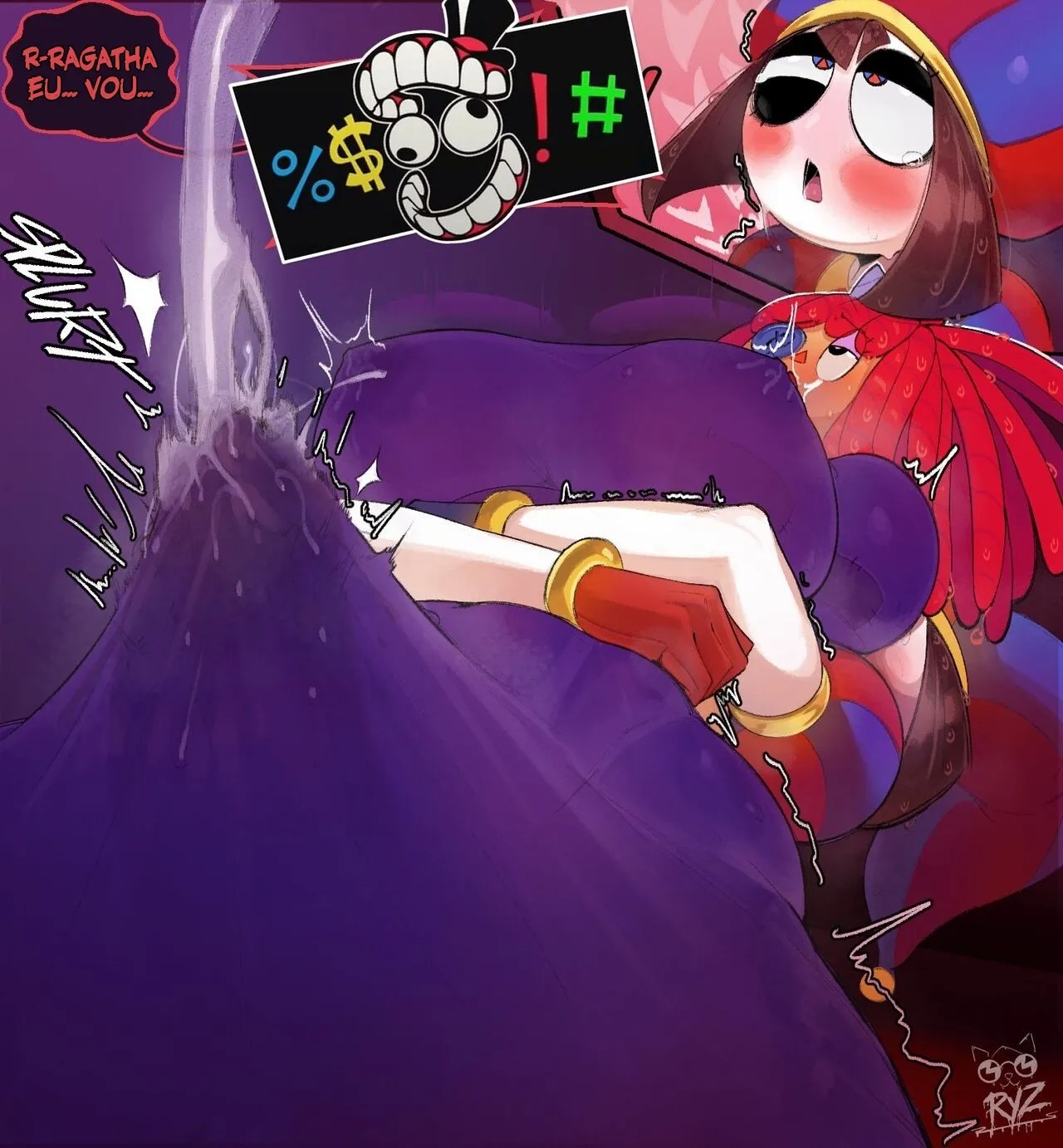 Pomni And Ragatha's Anti Abstraction Methods Hentai pt-br 04