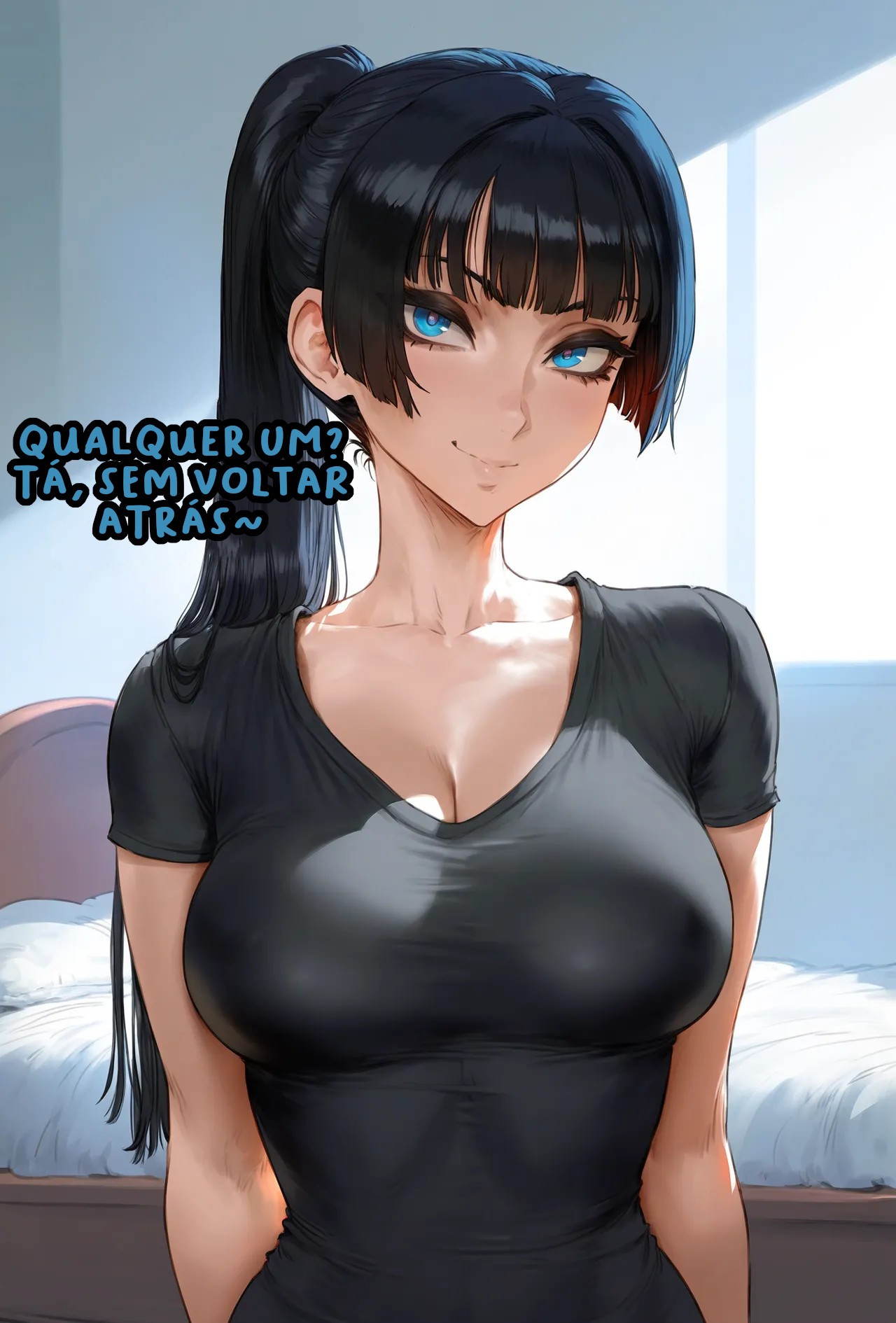 Ponytail Girlfriend Listens To Your Every Request Hentai pt-br 02
