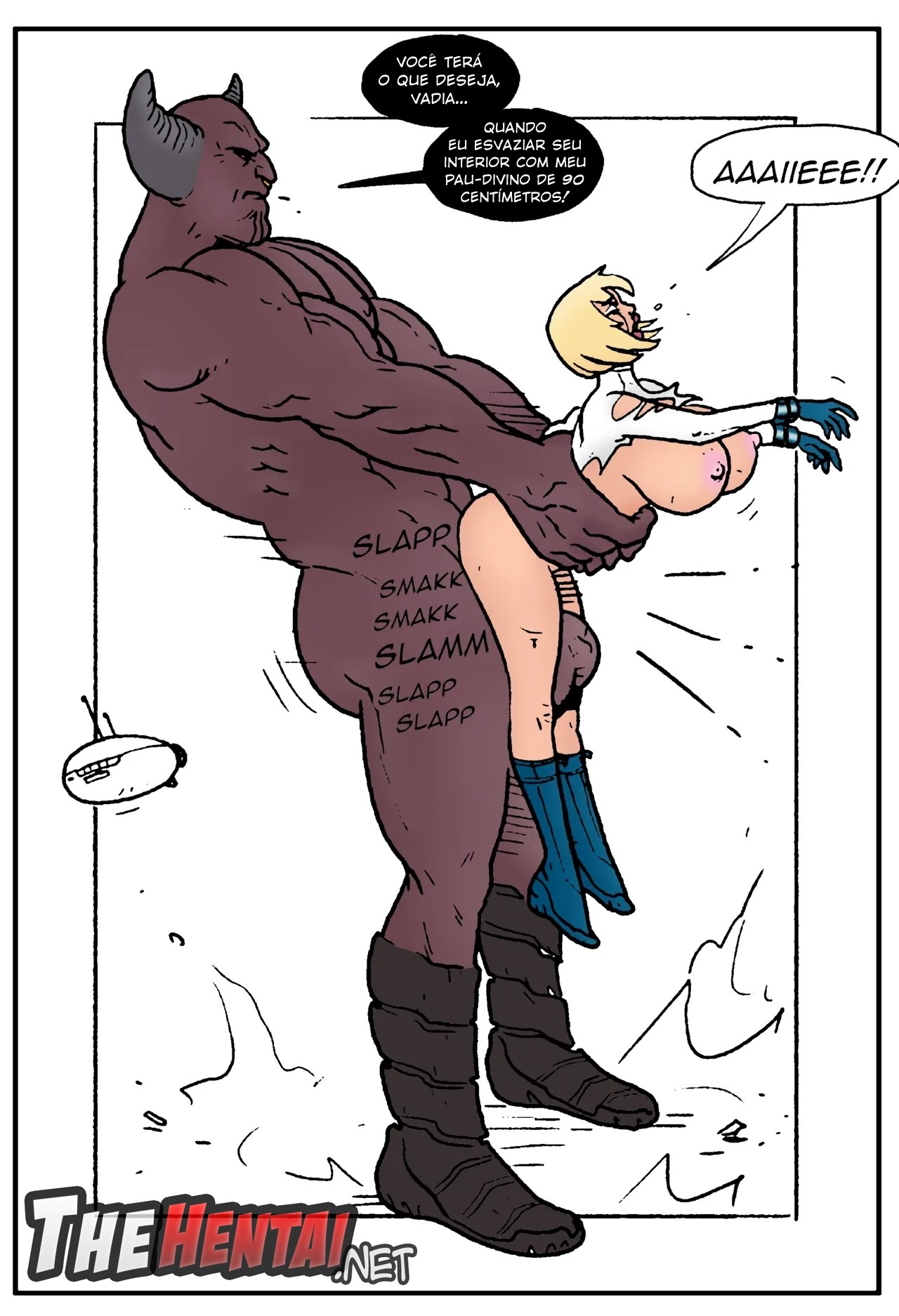 Power Girl Decimated  Hentai pt-br 90