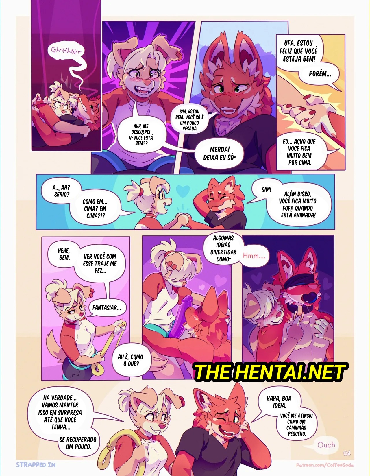 Strapped In By CoffeeSoda Hentai pt-br 05