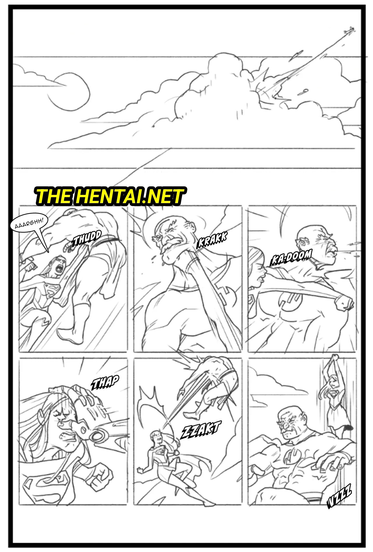 Supergirl vs Conquest Hentai pt-br 07