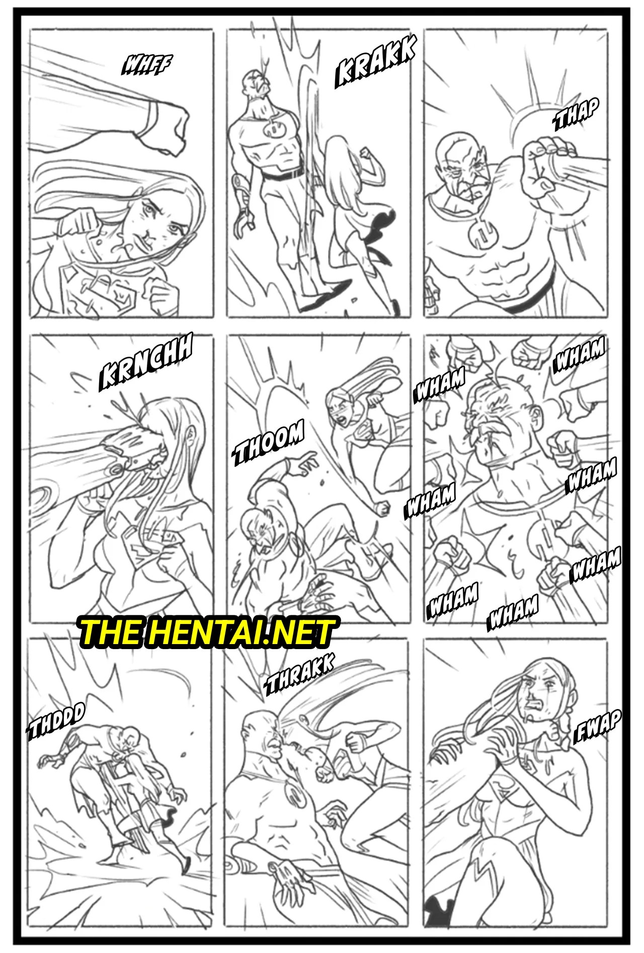 Supergirl vs Conquest Hentai pt-br 16