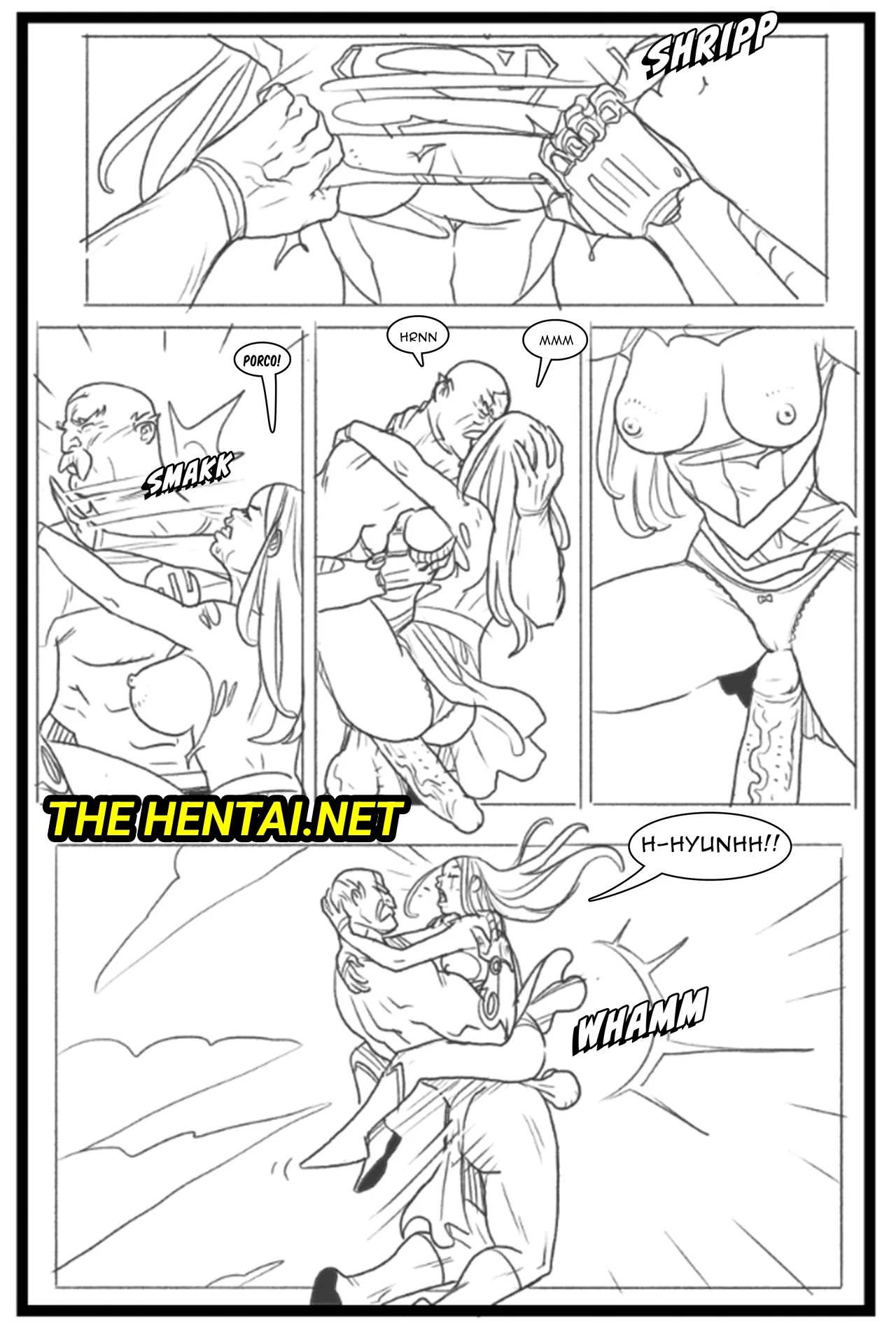 Supergirl vs Conquest Hentai pt-br 19
