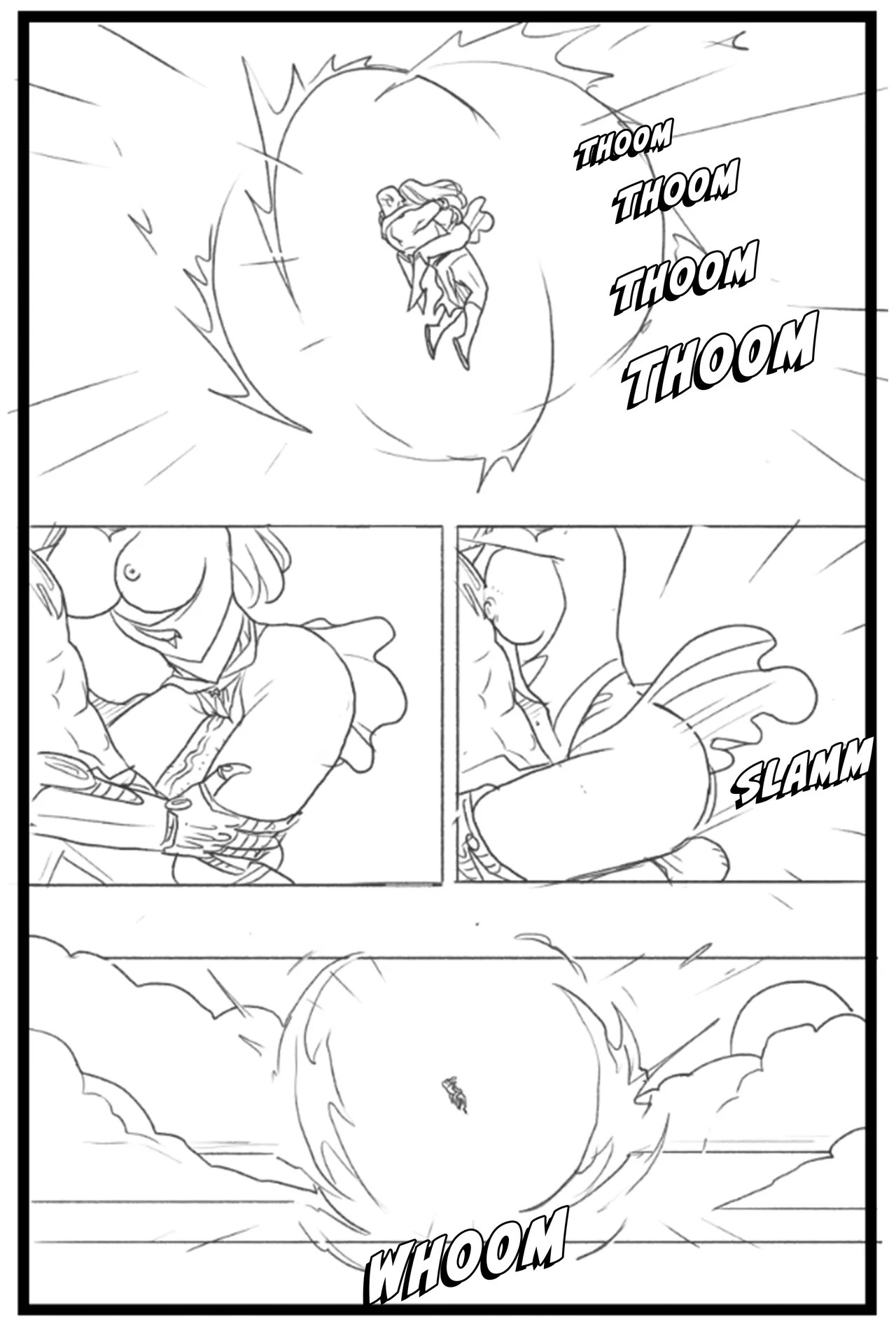 Supergirl vs Conquest Hentai pt-br 20