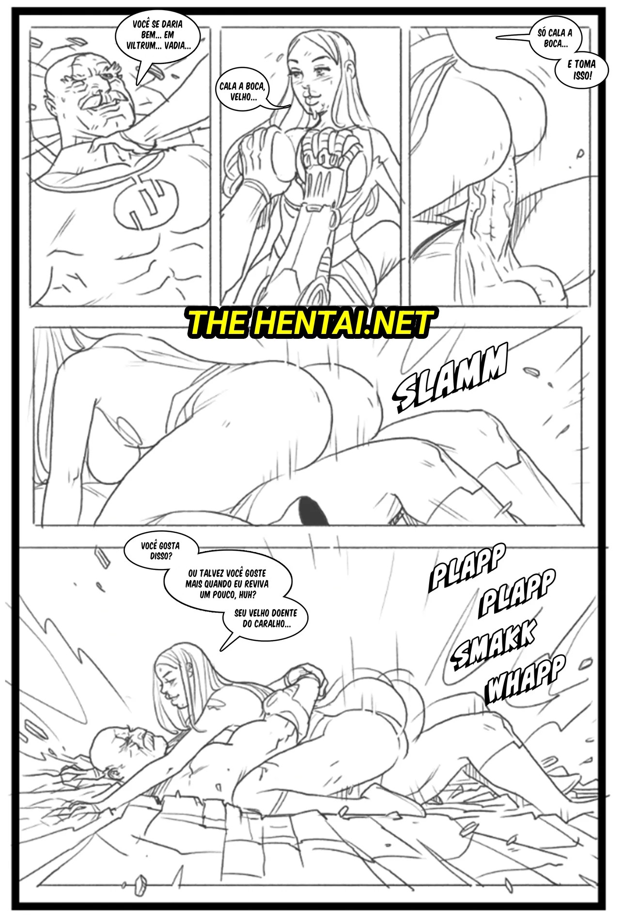Supergirl vs Conquest Hentai pt-br 25